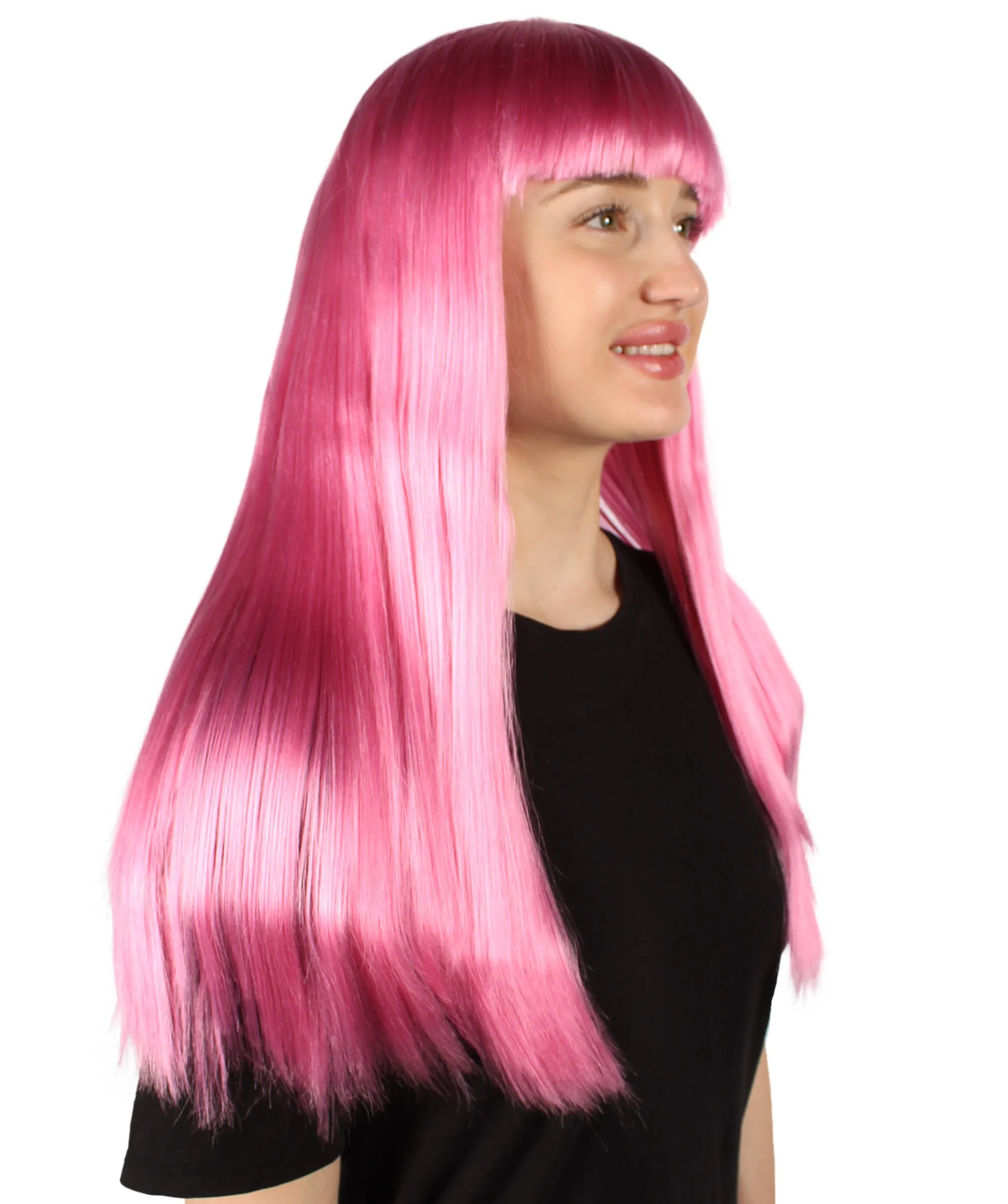 Adult Women's Fantasy Glamour wig I Multiple Colors Wigs | Premium Breathable Capless Cap