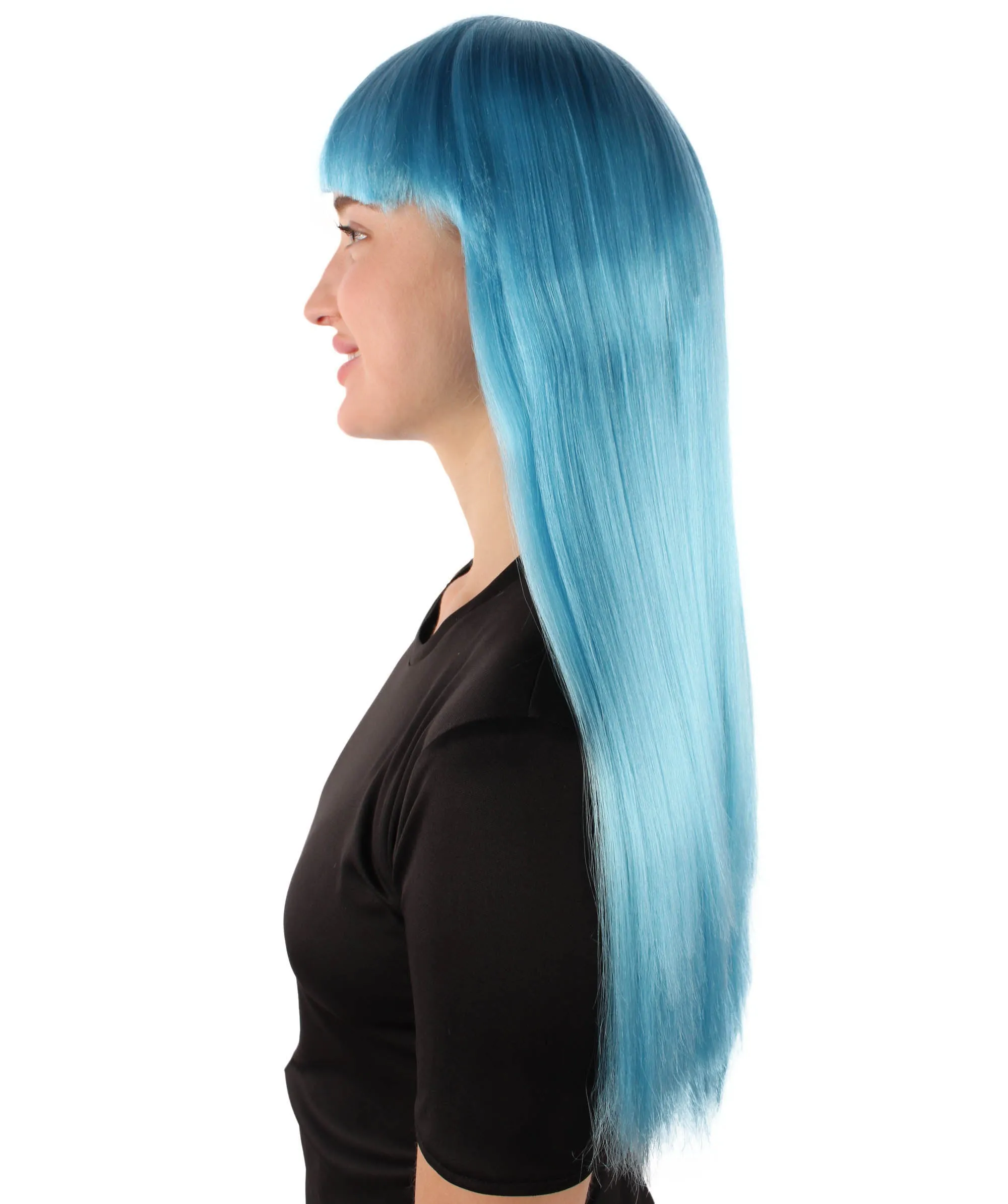 Adult Women's Fantasy Glamour wig I Multiple Colors Wigs | Premium Breathable Capless Cap