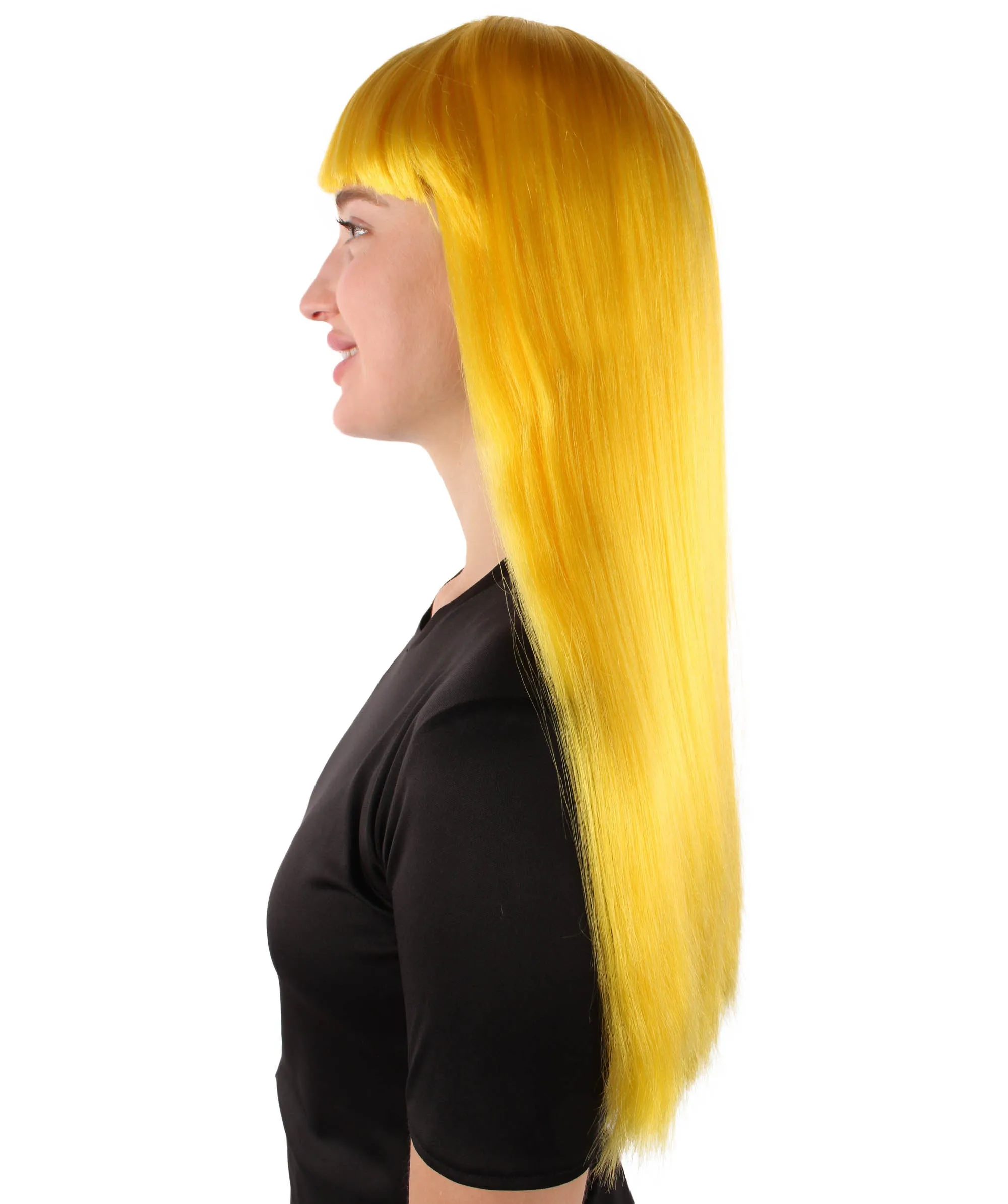 Adult Women's Fantasy Glamour wig I Multiple Colors Wigs | Premium Breathable Capless Cap