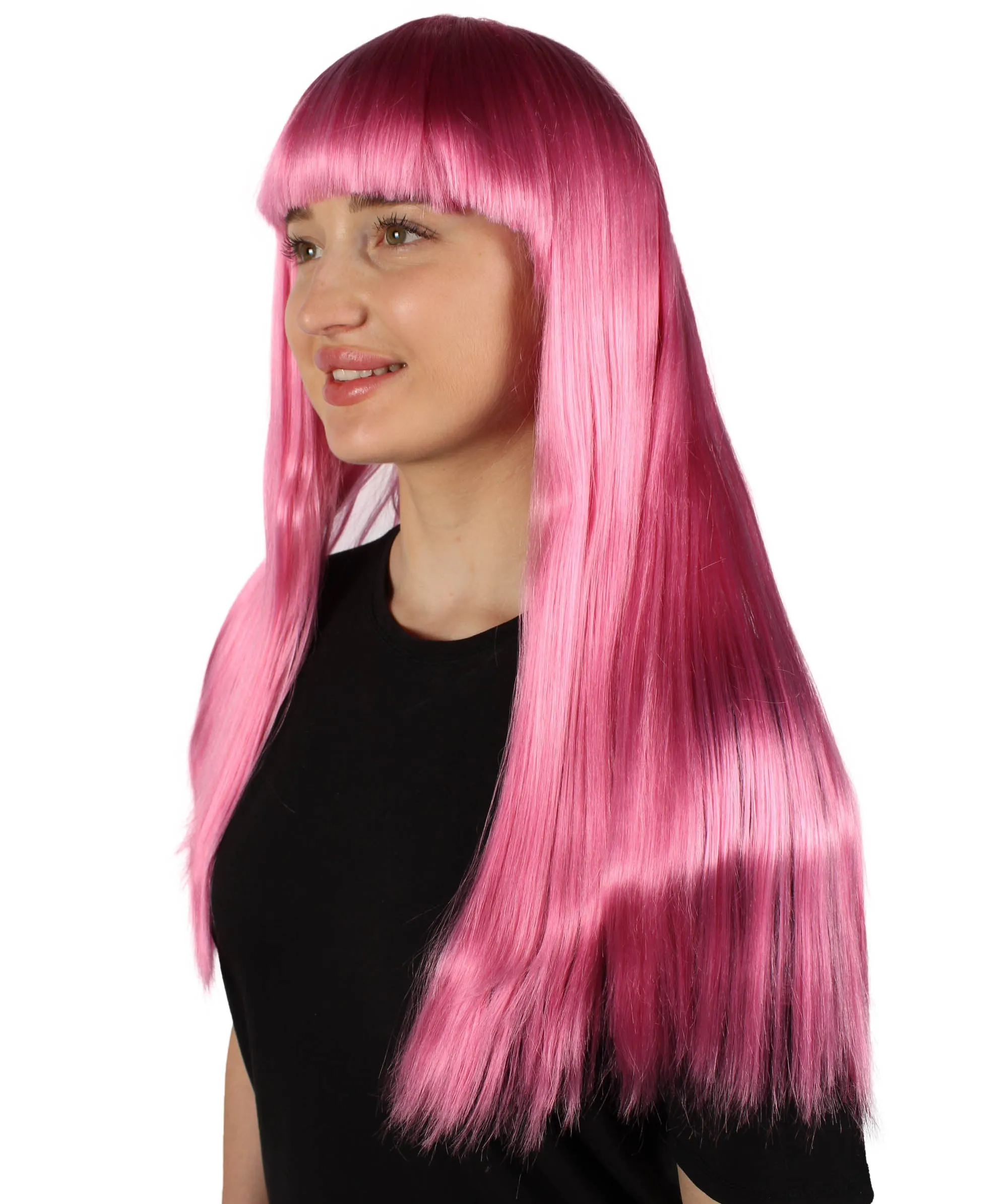 Adult Women's Fantasy Glamour wig I Multiple Colors Wigs | Premium Breathable Capless Cap