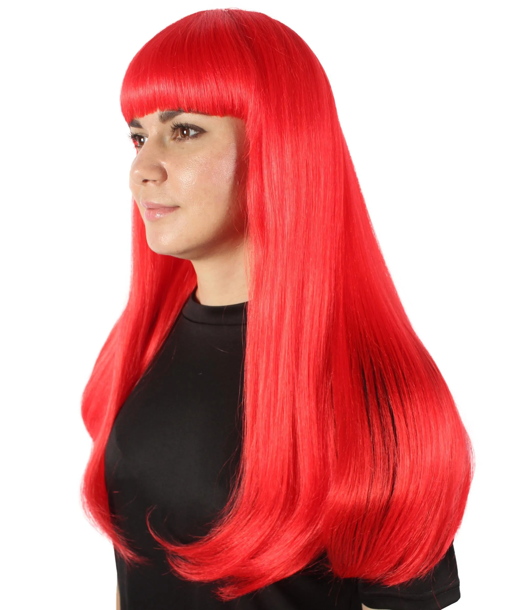 Adult Women's Fantasy Glamour wig I Multiple Colors Wigs | Premium Breathable Capless Cap