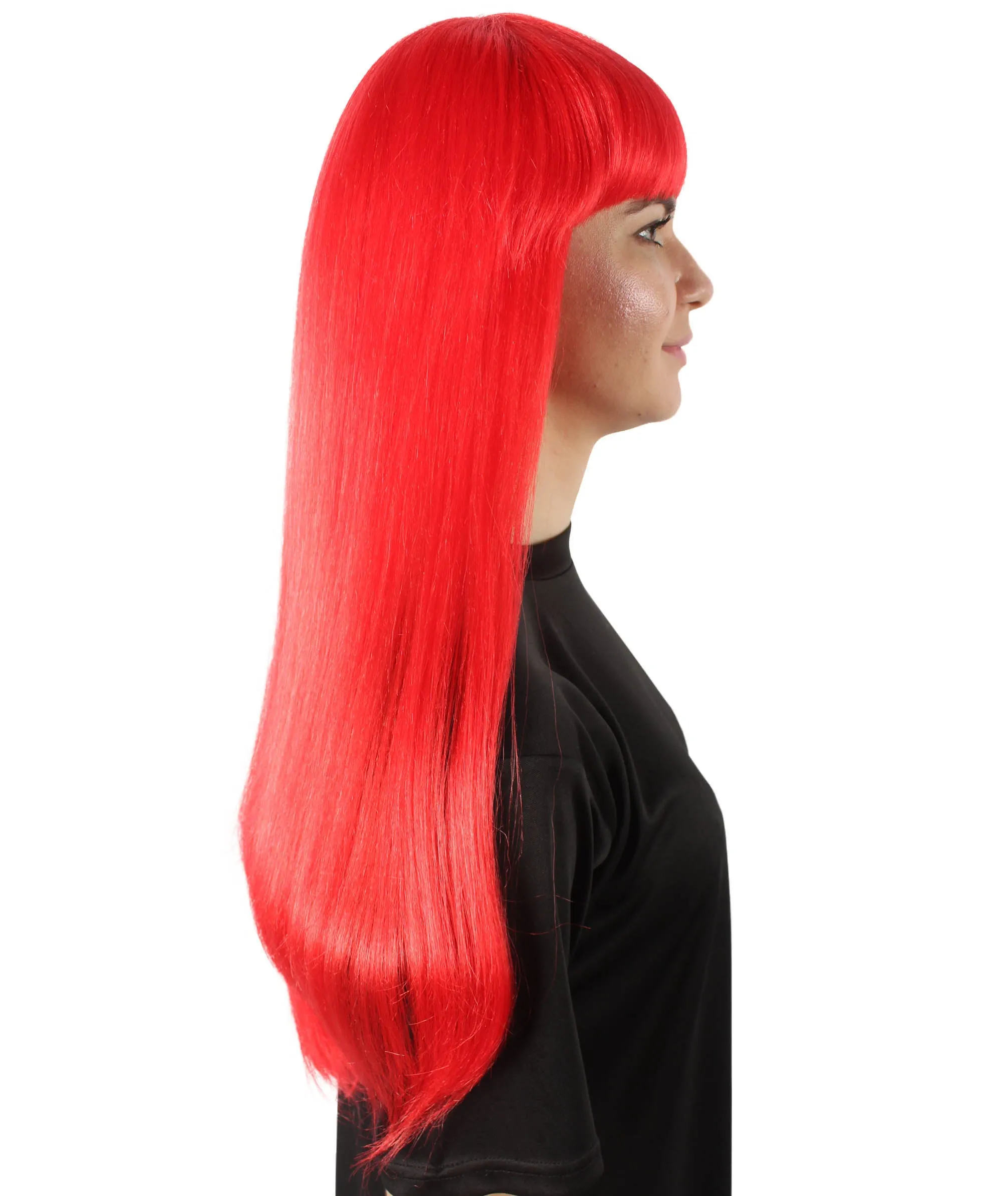Adult Women's Fantasy Glamour wig I Multiple Colors Wigs | Premium Breathable Capless Cap