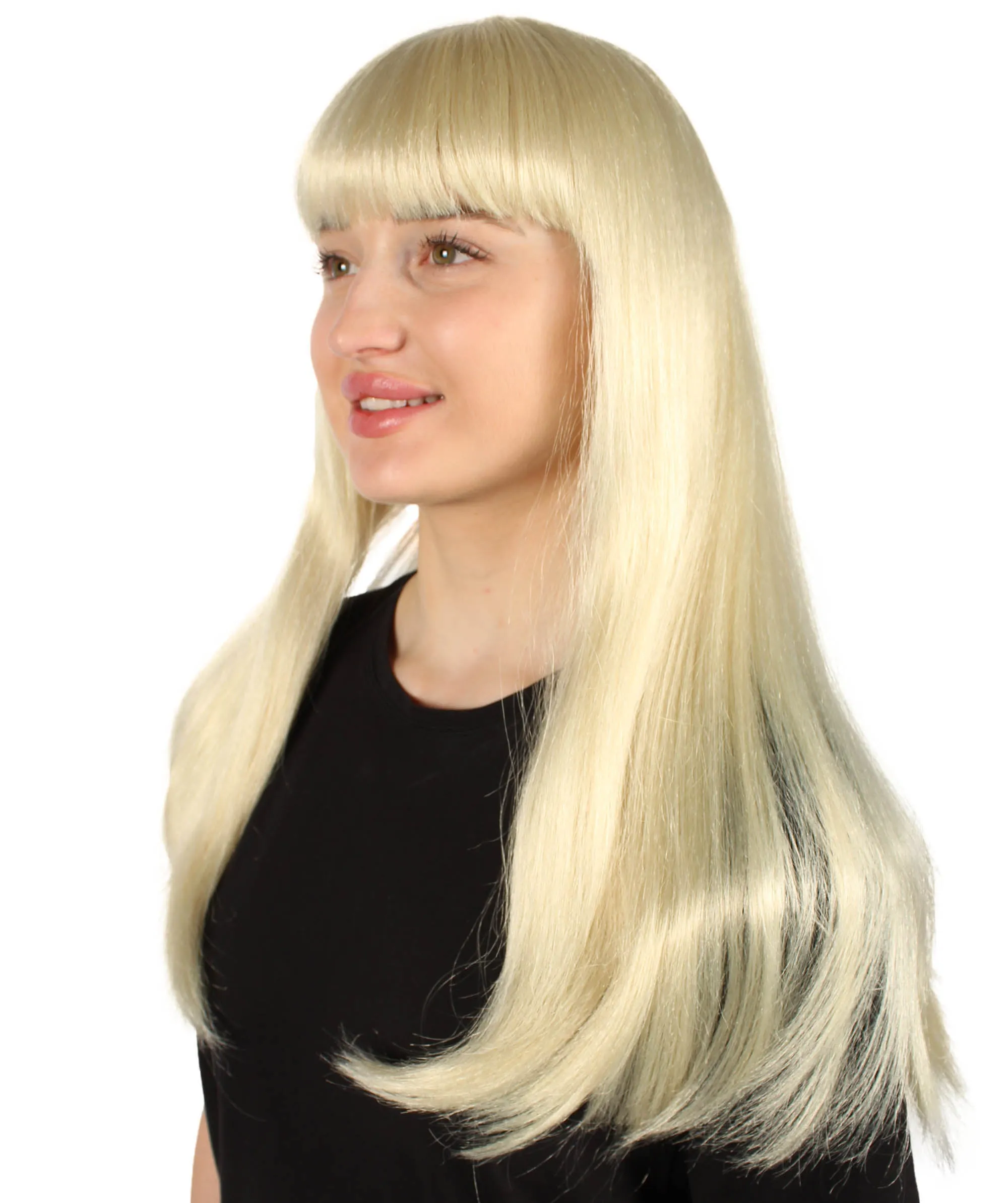 Adult Women's Fantasy Glamour wig I Multiple Colors Wigs | Premium Breathable Capless Cap