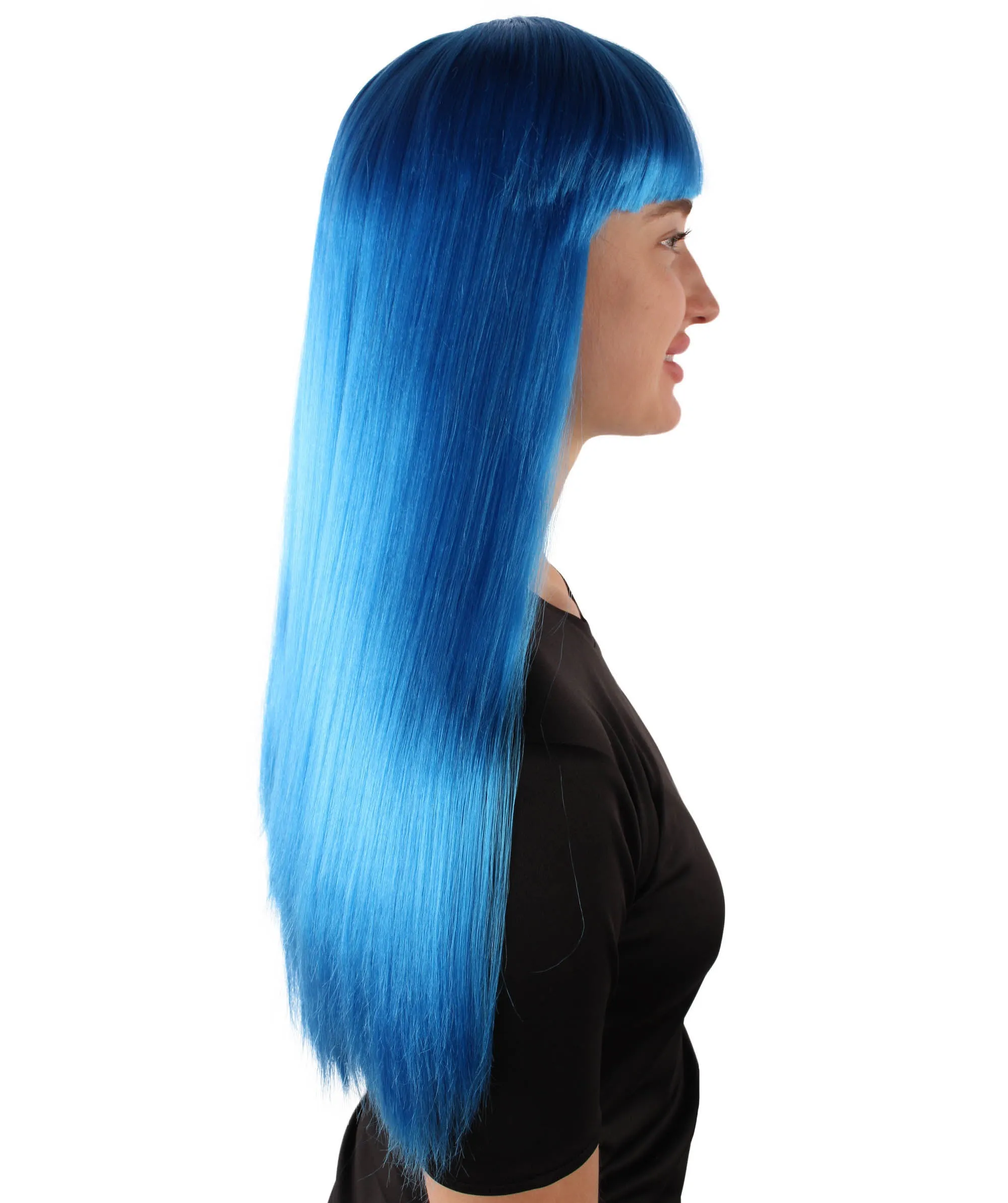 Adult Women's Fantasy Glamour wig I Multiple Colors Wigs | Premium Breathable Capless Cap