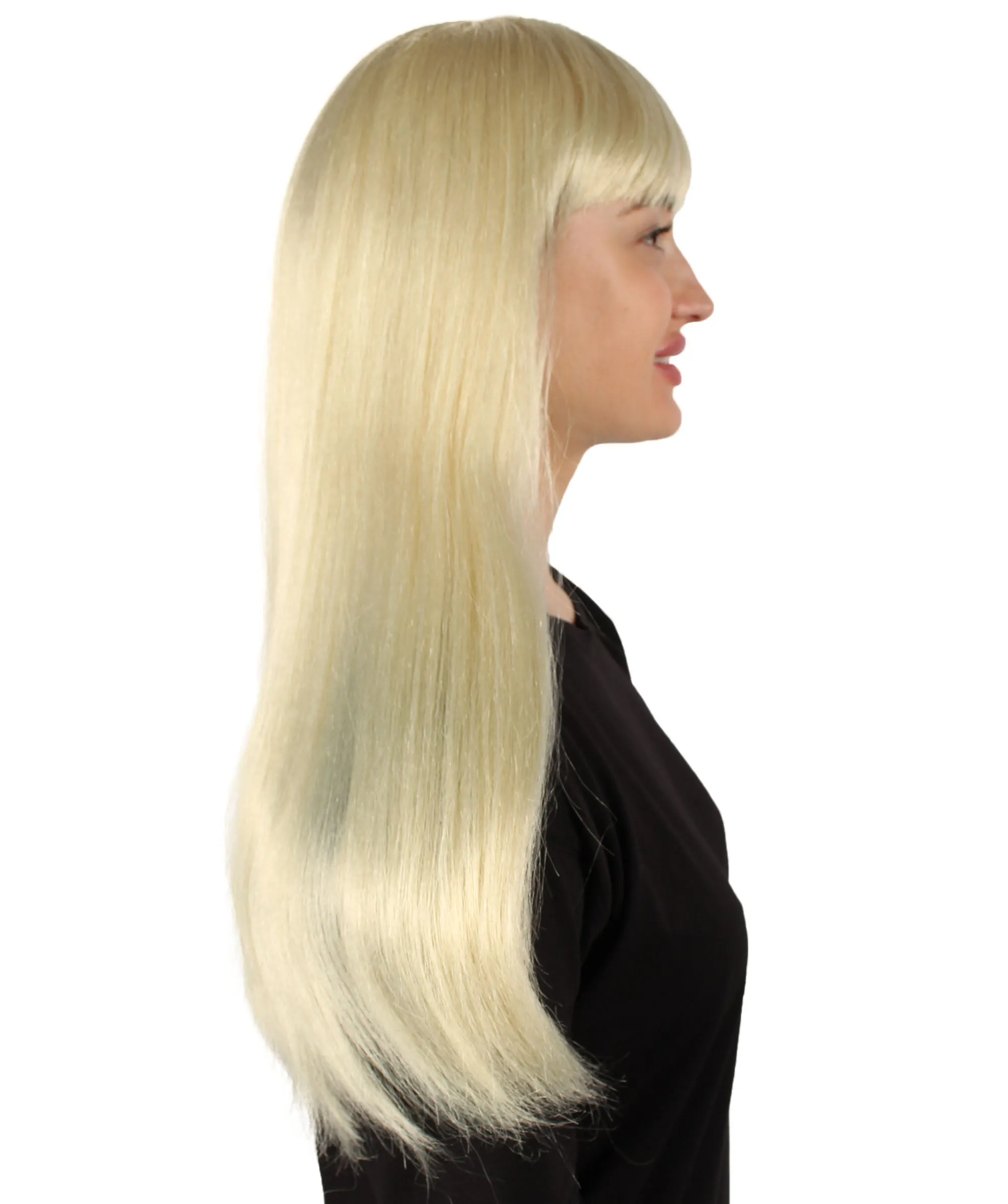 Adult Women's Fantasy Glamour wig I Multiple Colors Wigs | Premium Breathable Capless Cap
