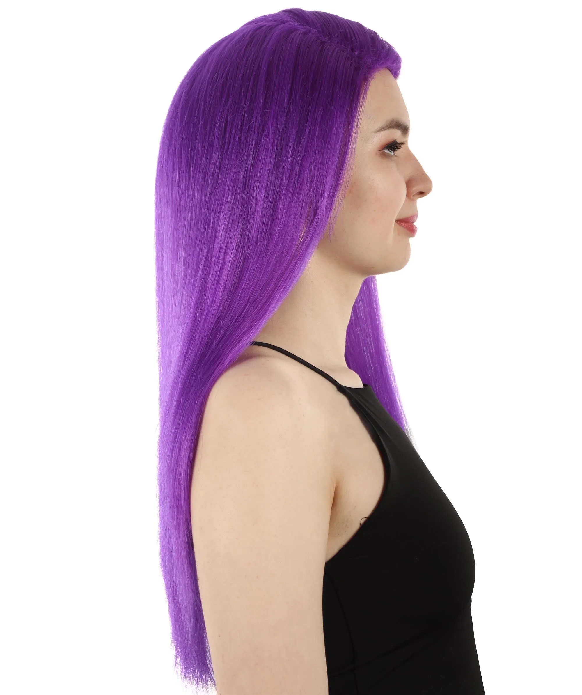 Adult Women's Long Straight Side Part  Cosplay Wig | Multiple Color Collections | Premium Breathable Capless Cap | HPO