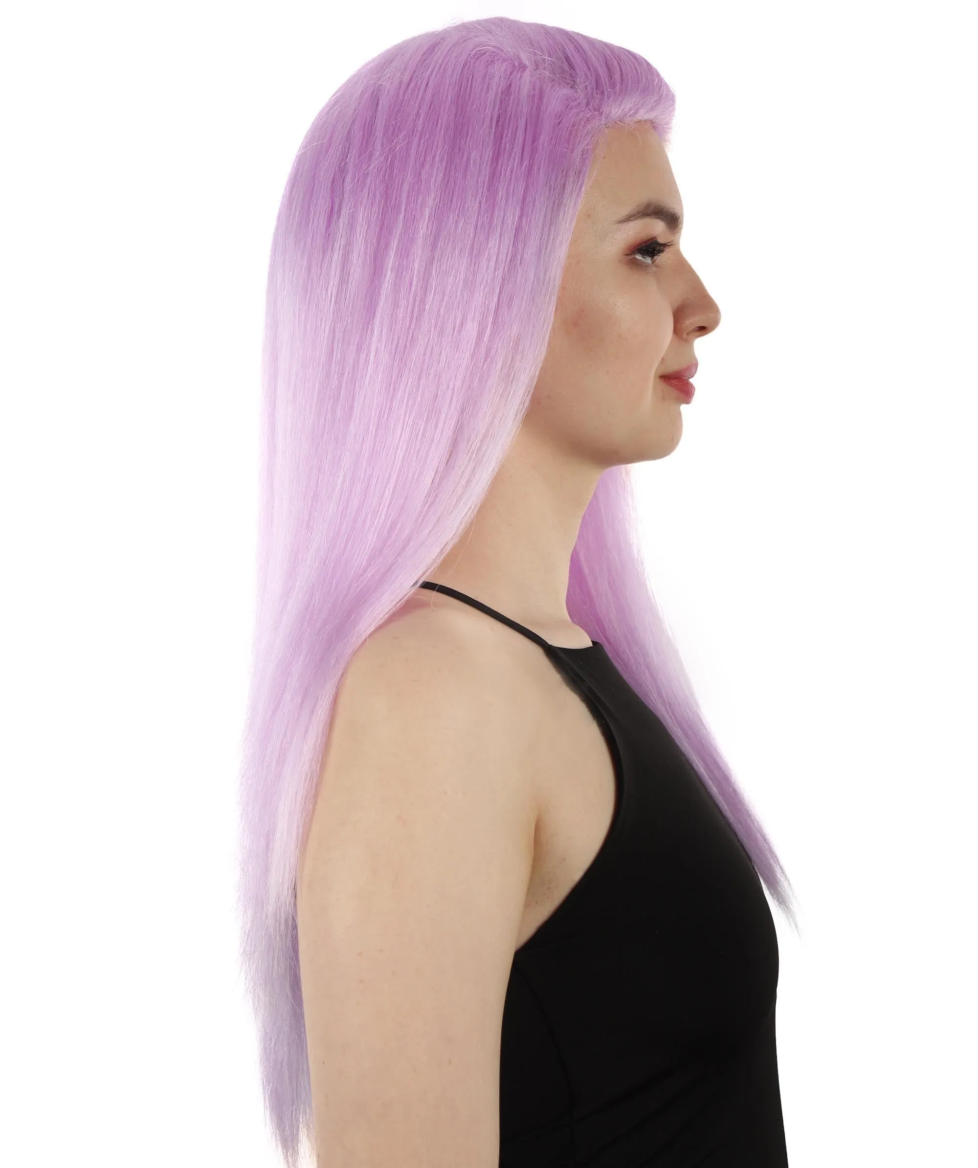 Adult Women's Long Straight Side Part  Cosplay Wig | Multiple Color Collections | Premium Breathable Capless Cap | HPO