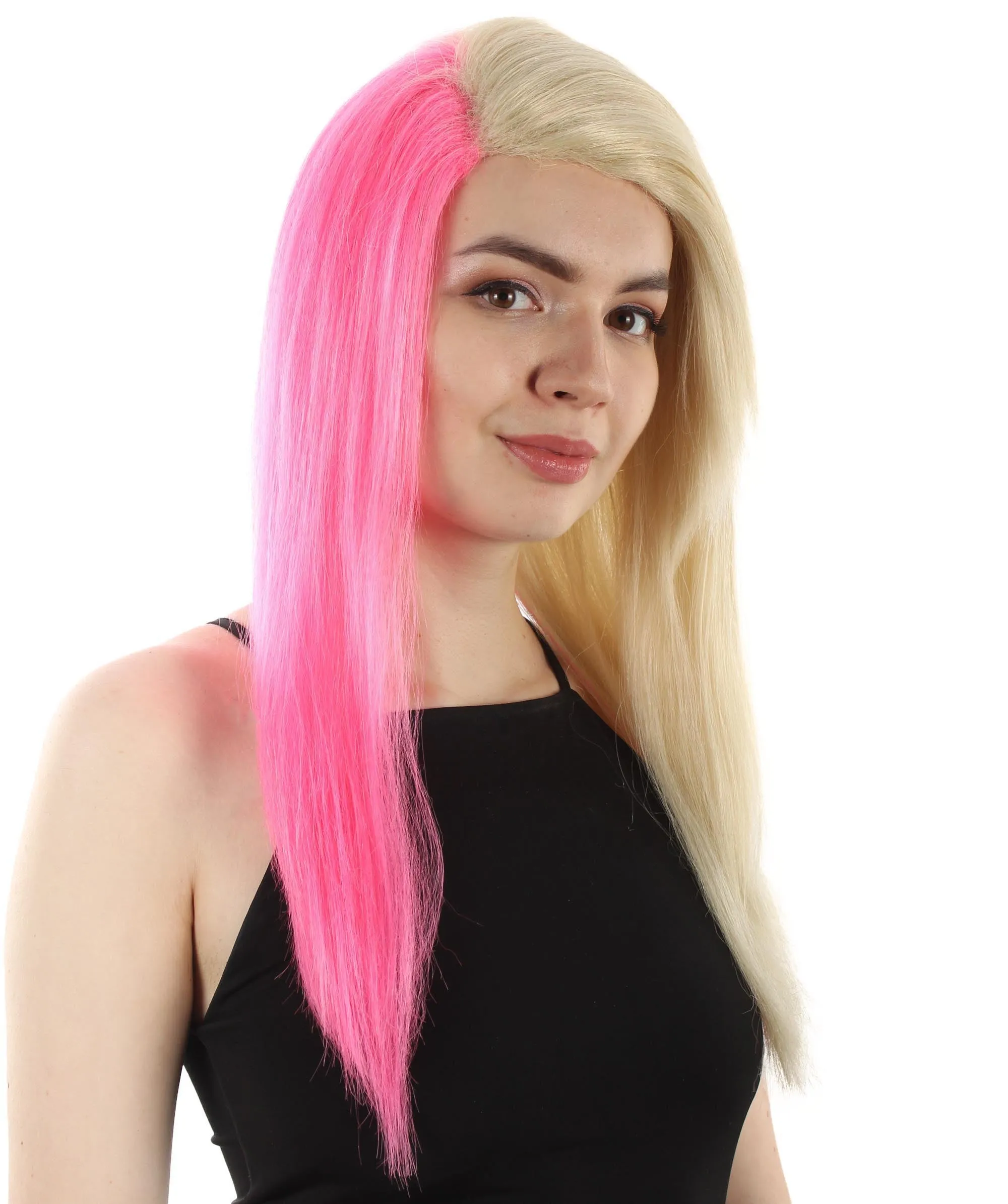 Adult Women's Long Straight Side Part  Cosplay Wig | Multiple Color Collections | Premium Breathable Capless Cap | HPO
