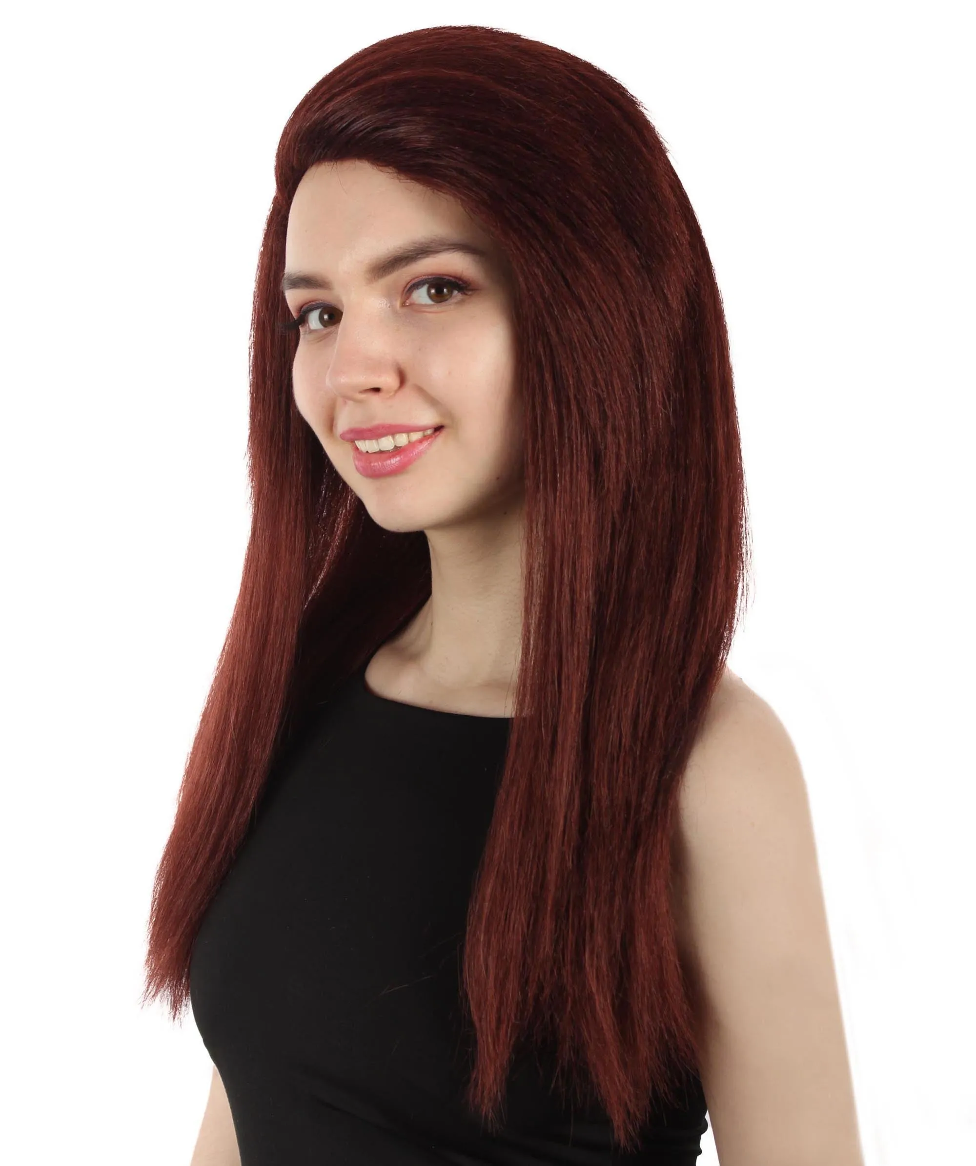 Adult Women's Long Straight Side Part  Cosplay Wig | Multiple Color Collections | Premium Breathable Capless Cap | HPO