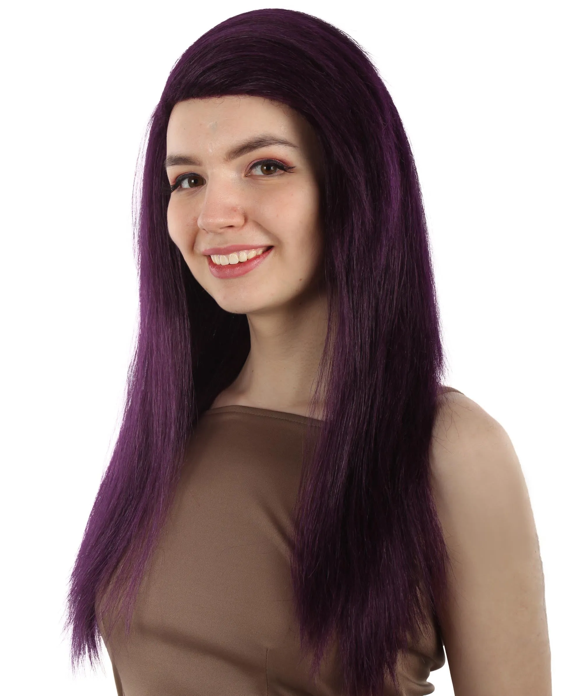 Adult Women's Long Straight Side Part  Cosplay Wig | Multiple Color Collections | Premium Breathable Capless Cap | HPO