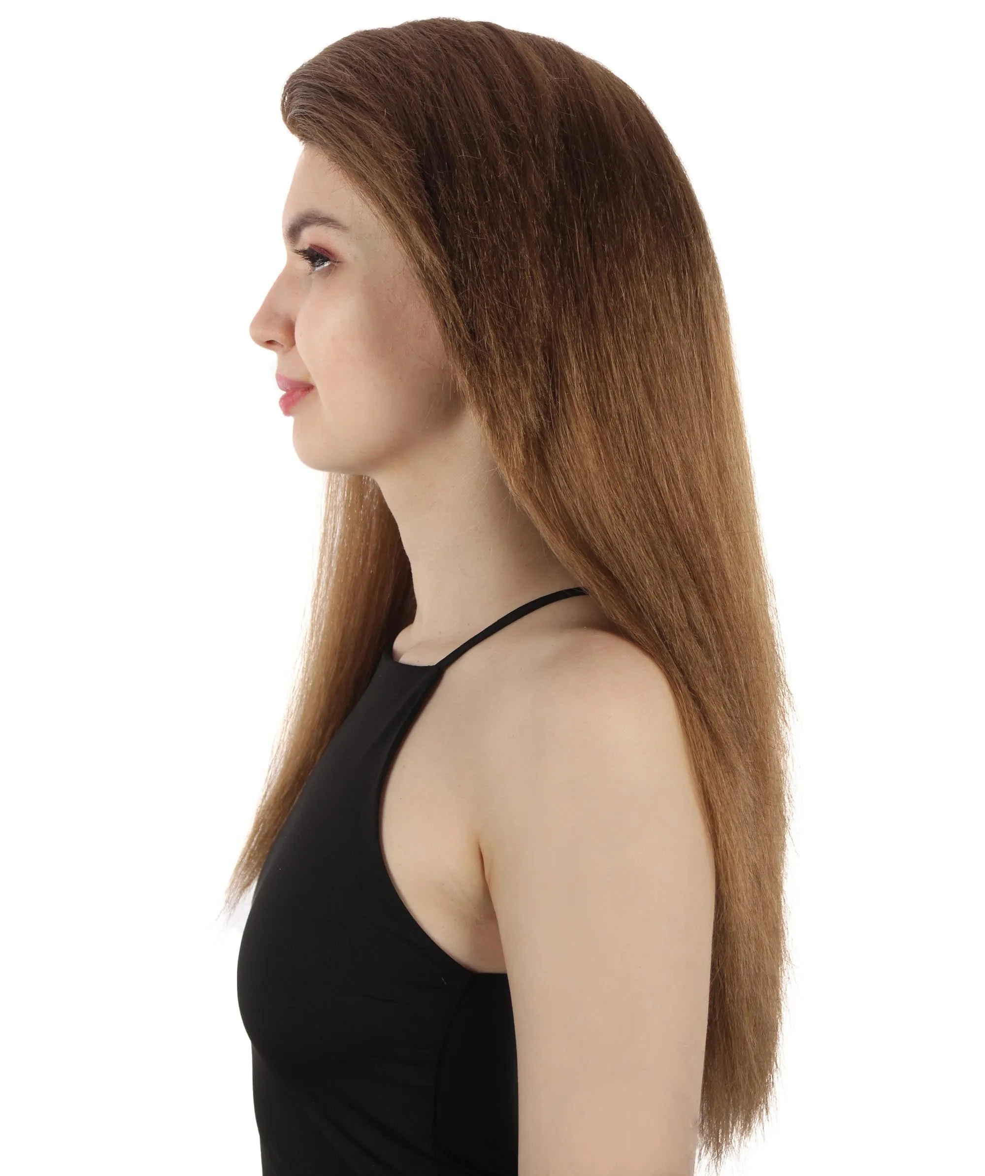 Adult Women's Long Straight Side Part  Cosplay Wig | Multiple Color Collections | Premium Breathable Capless Cap | HPO