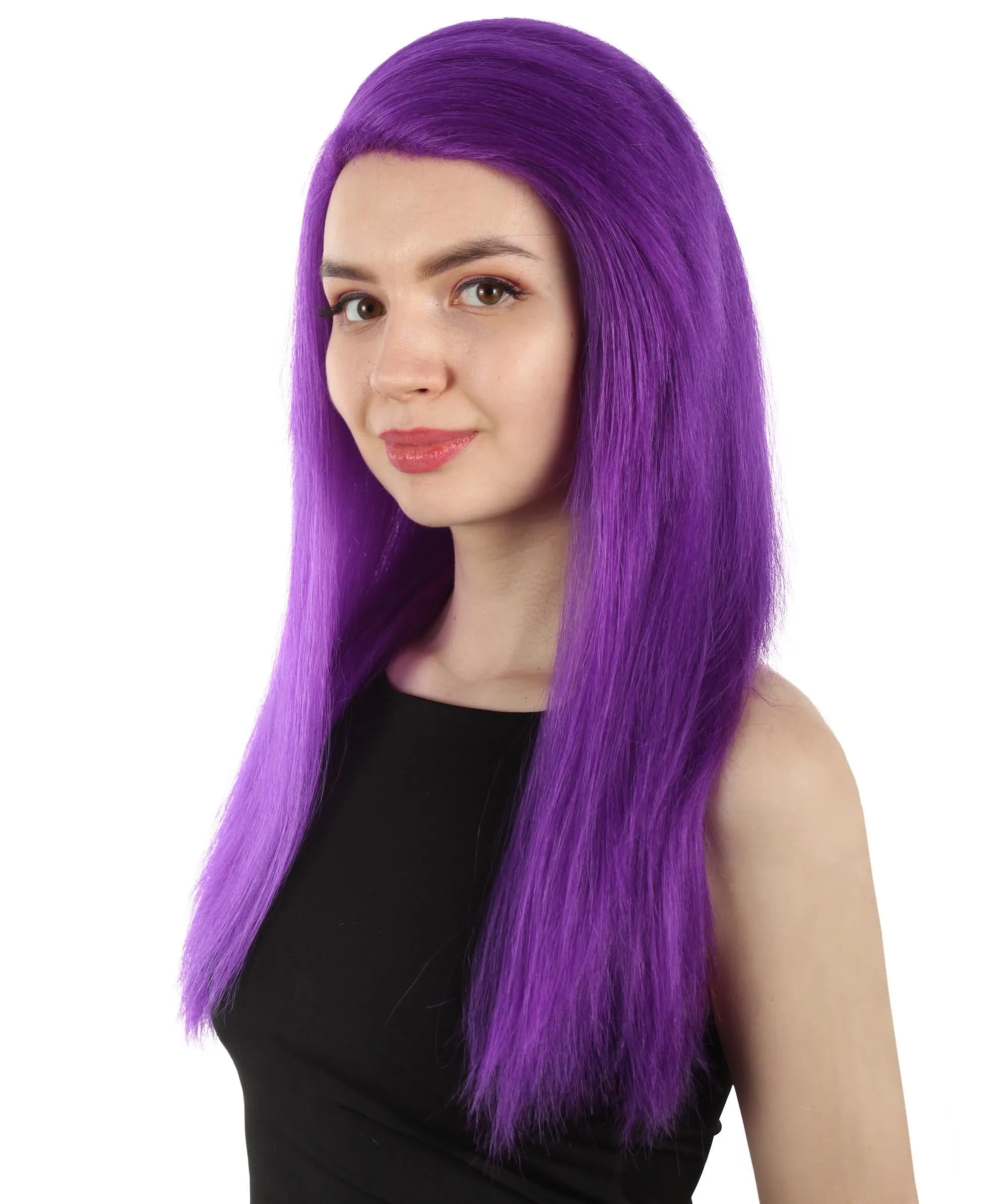 Adult Women's Long Straight Side Part  Cosplay Wig | Multiple Color Collections | Premium Breathable Capless Cap | HPO