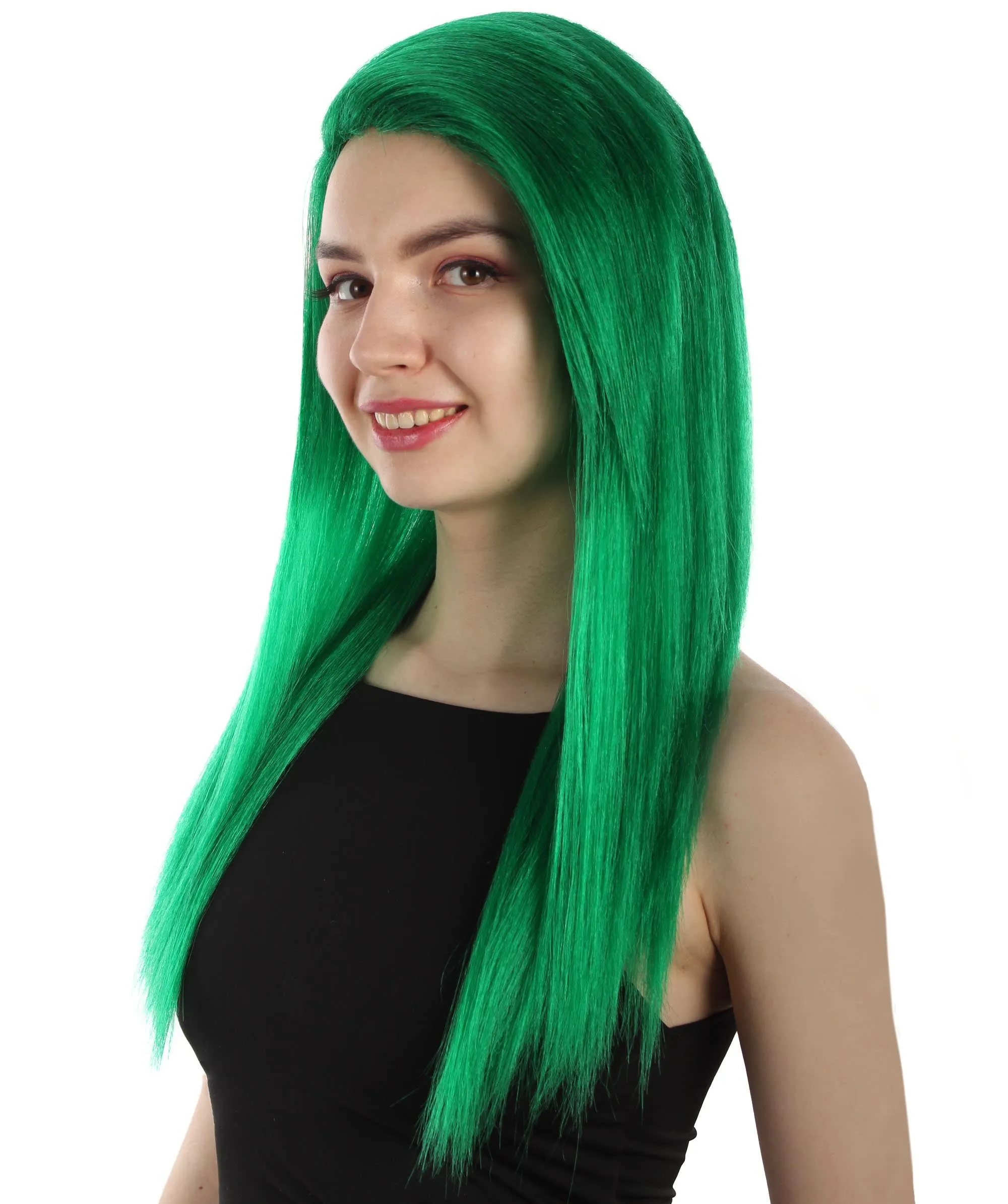 Adult Women's Long Straight Side Part  Cosplay Wig | Multiple Color Collections | Premium Breathable Capless Cap | HPO