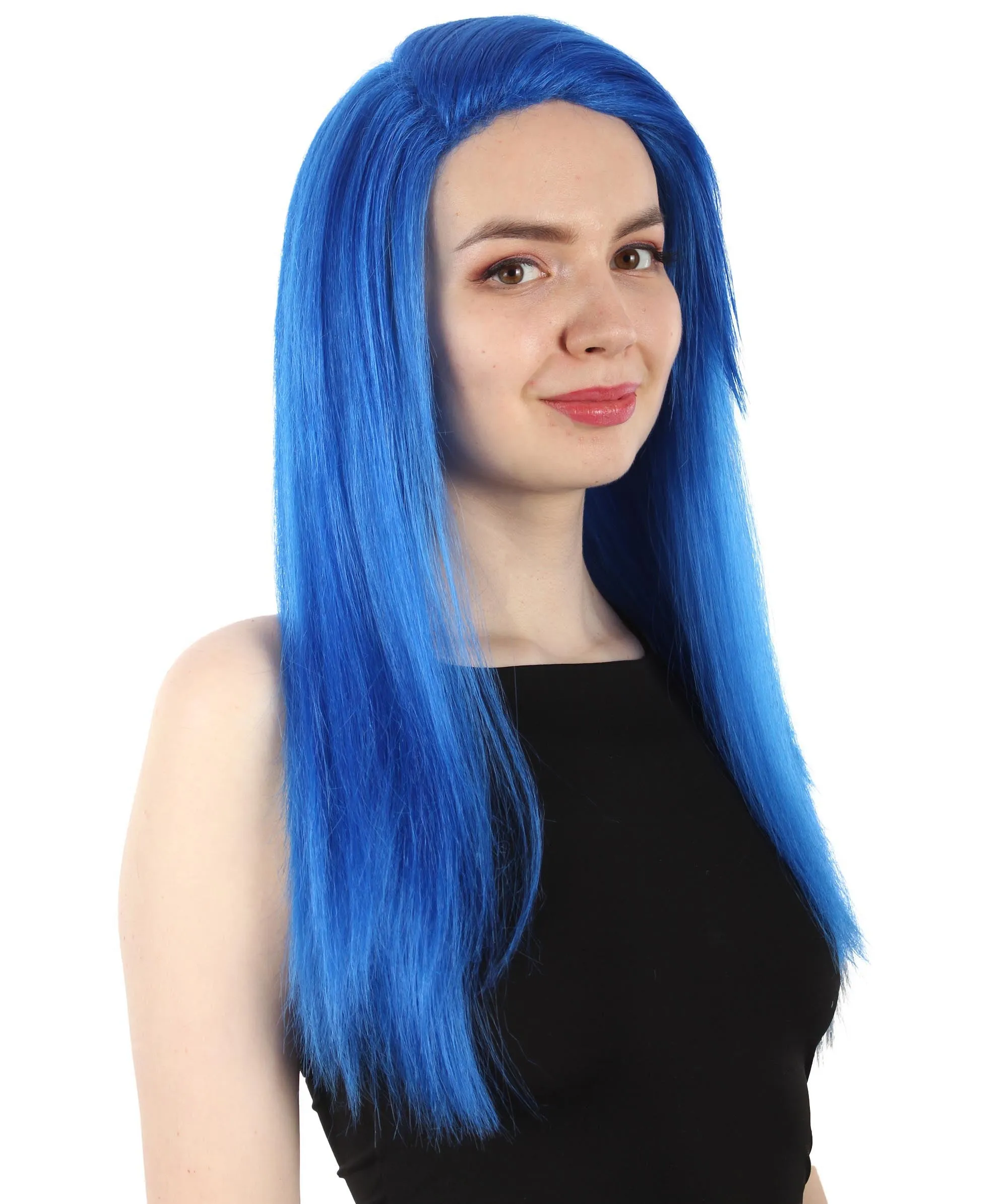 Adult Women's Long Straight Side Part  Cosplay Wig | Multiple Color Collections | Premium Breathable Capless Cap | HPO