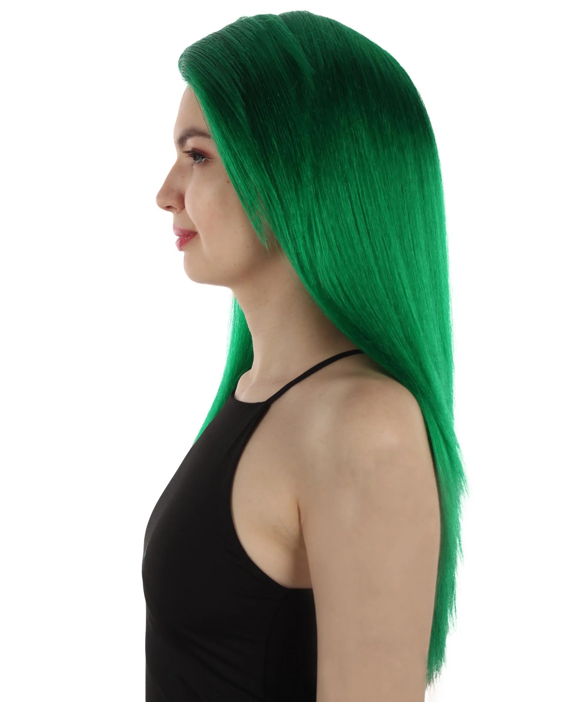 Adult Women's Long Straight Side Part  Cosplay Wig | Multiple Color Collections | Premium Breathable Capless Cap | HPO
