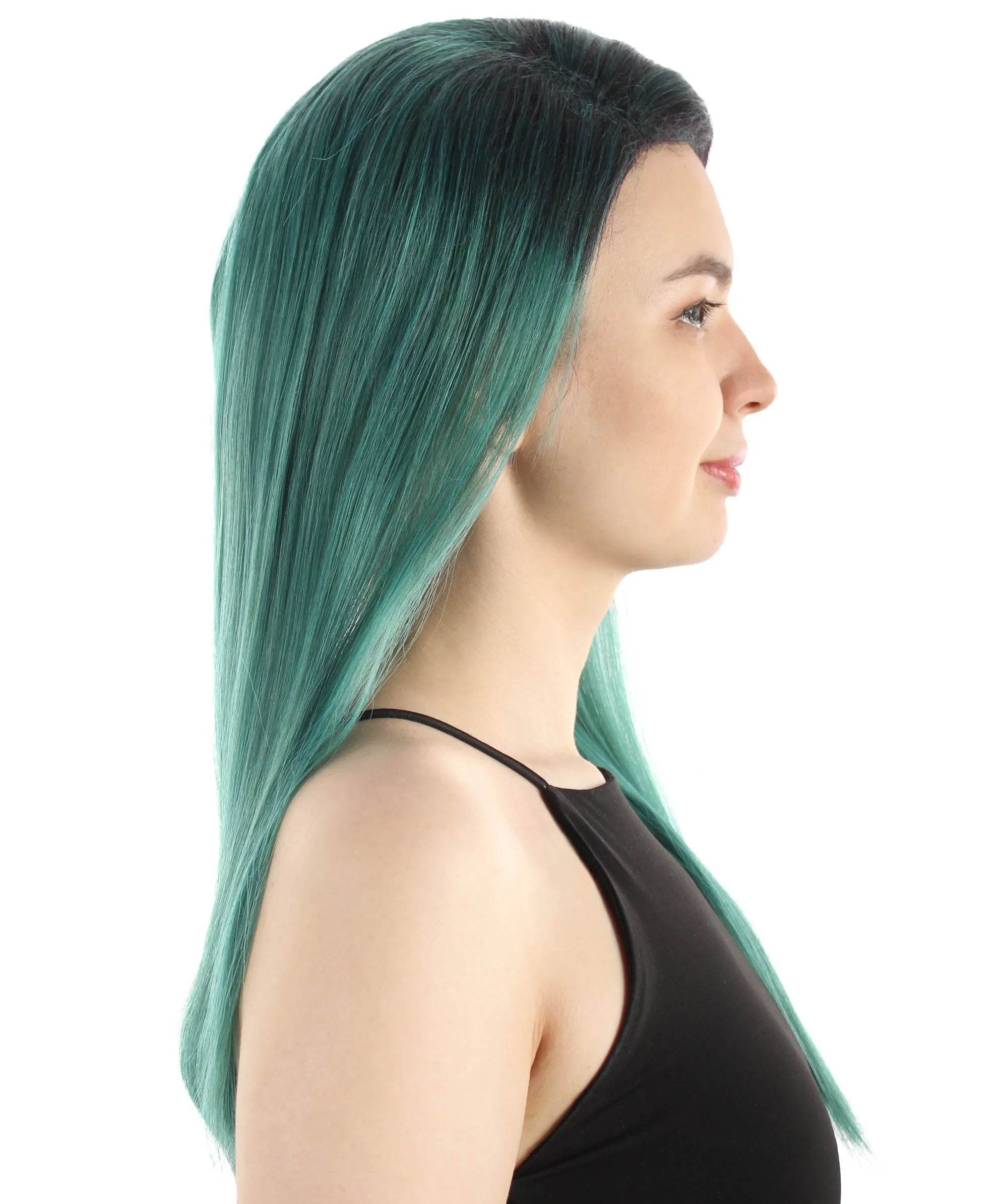 Adult Women's Long Straight Side Part  Cosplay Wig | Multiple Color Collections | Premium Breathable Capless Cap | HPO