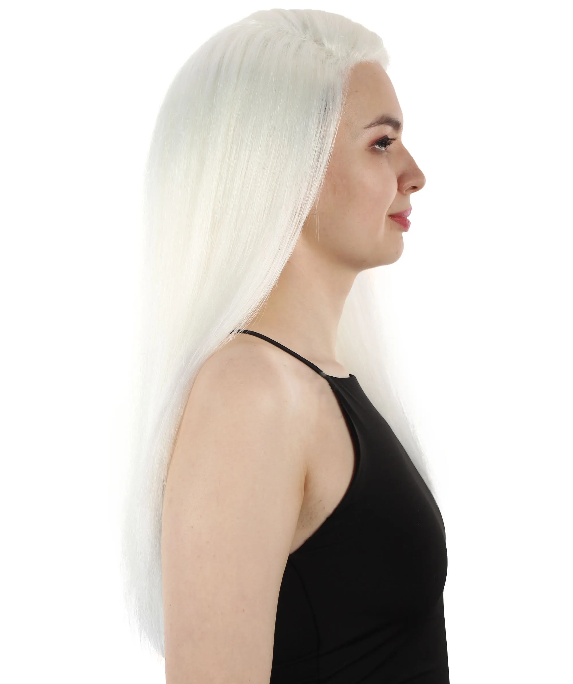 Adult Women's Long Straight Side Part  Cosplay Wig | Multiple Color Collections | Premium Breathable Capless Cap | HPO