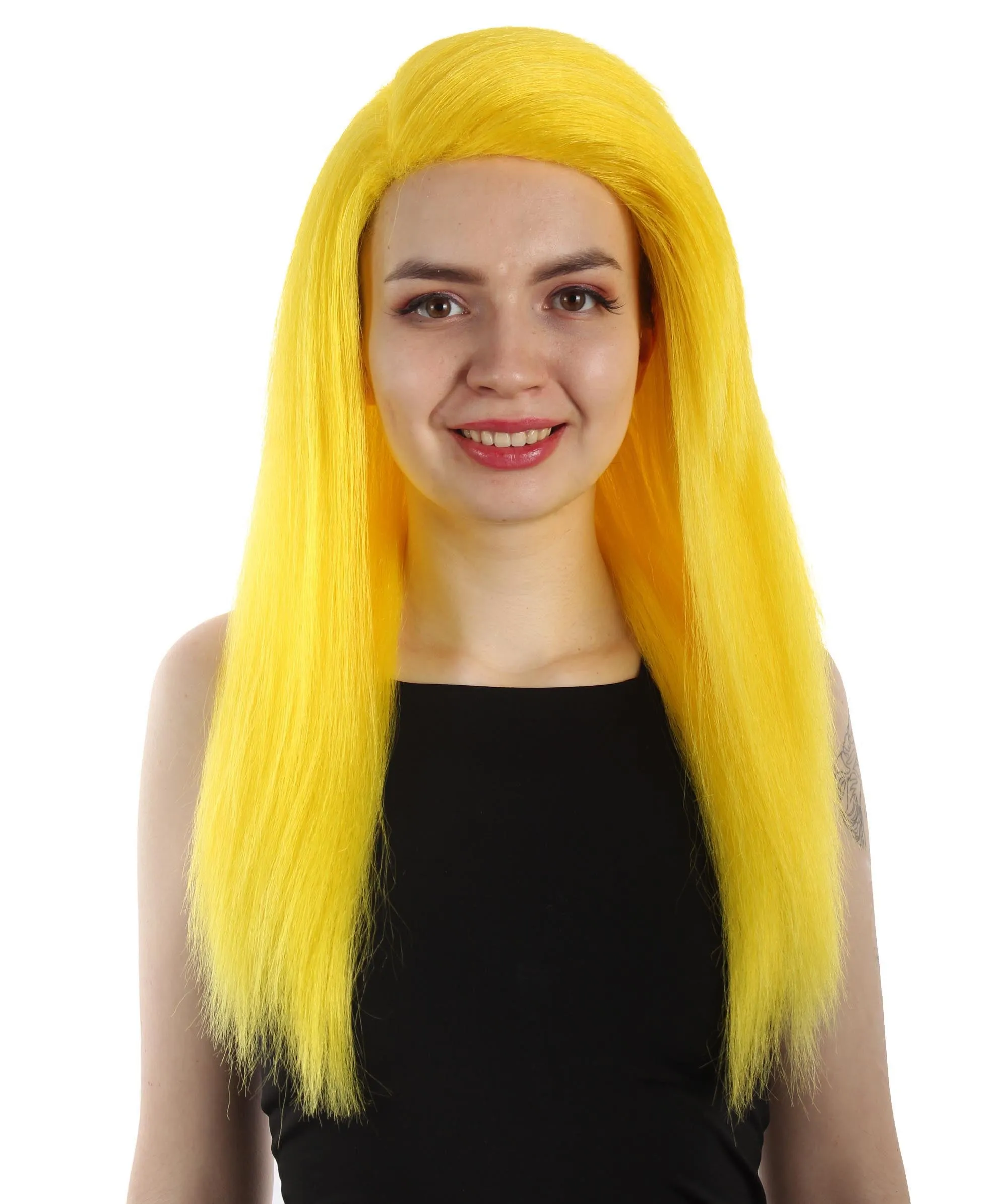Adult Women's Long Straight Side Part  Cosplay Wig | Multiple Color Collections | Premium Breathable Capless Cap | HPO