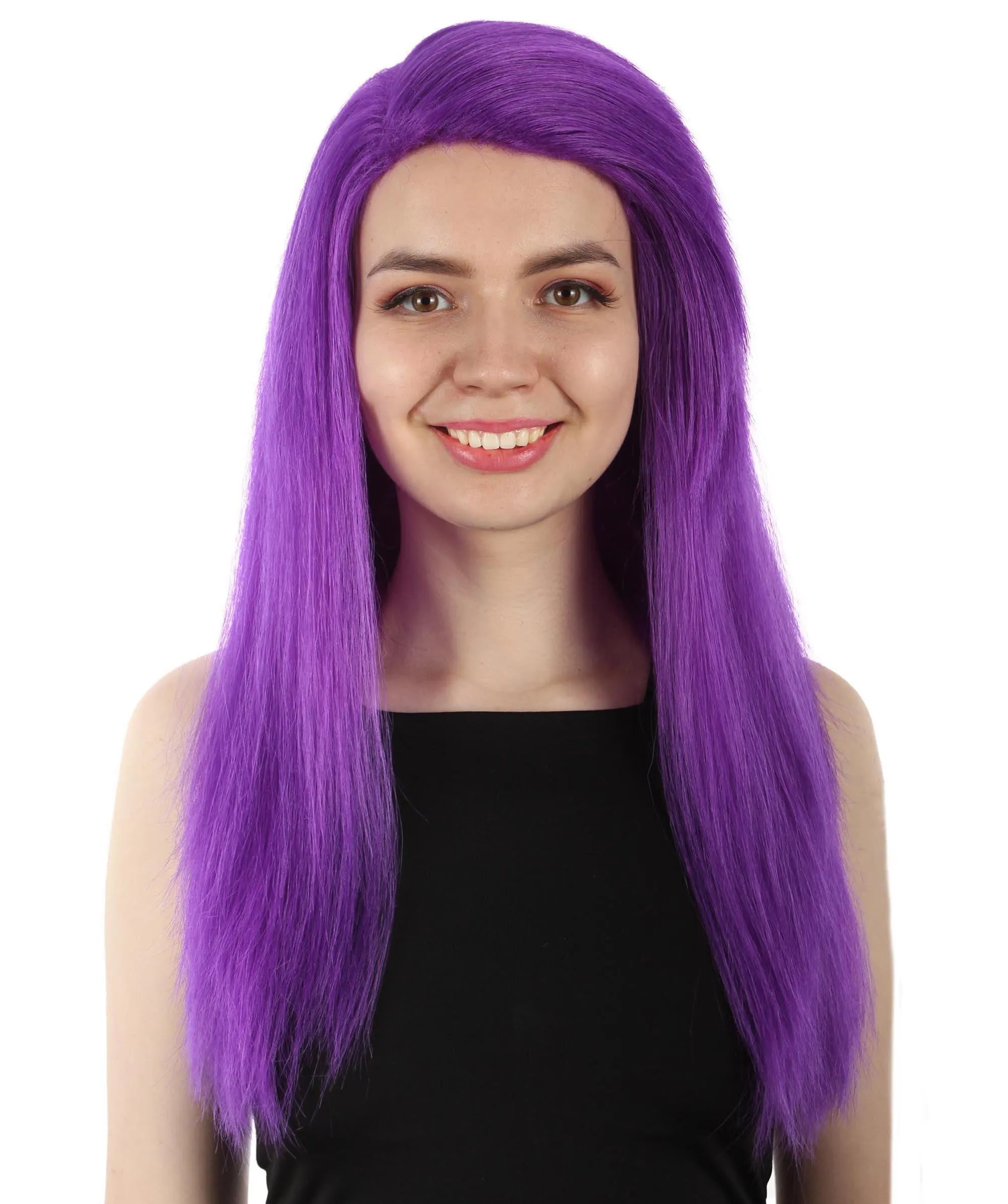 Adult Women's Long Straight Side Part  Cosplay Wig | Multiple Color Collections | Premium Breathable Capless Cap | HPO