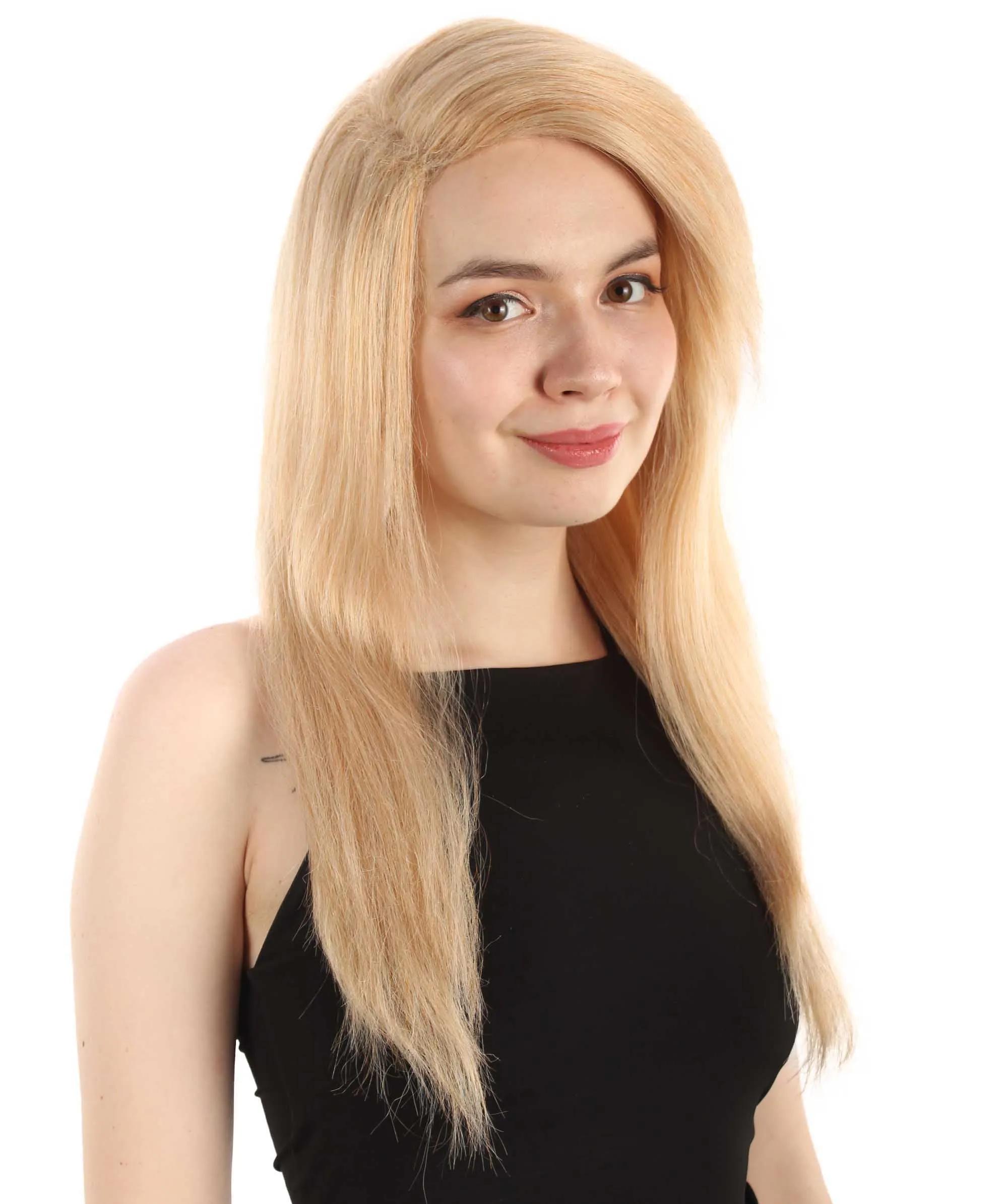 Adult Women's Long Straight Side Part  Cosplay Wig | Multiple Color Collections | Premium Breathable Capless Cap | HPO
