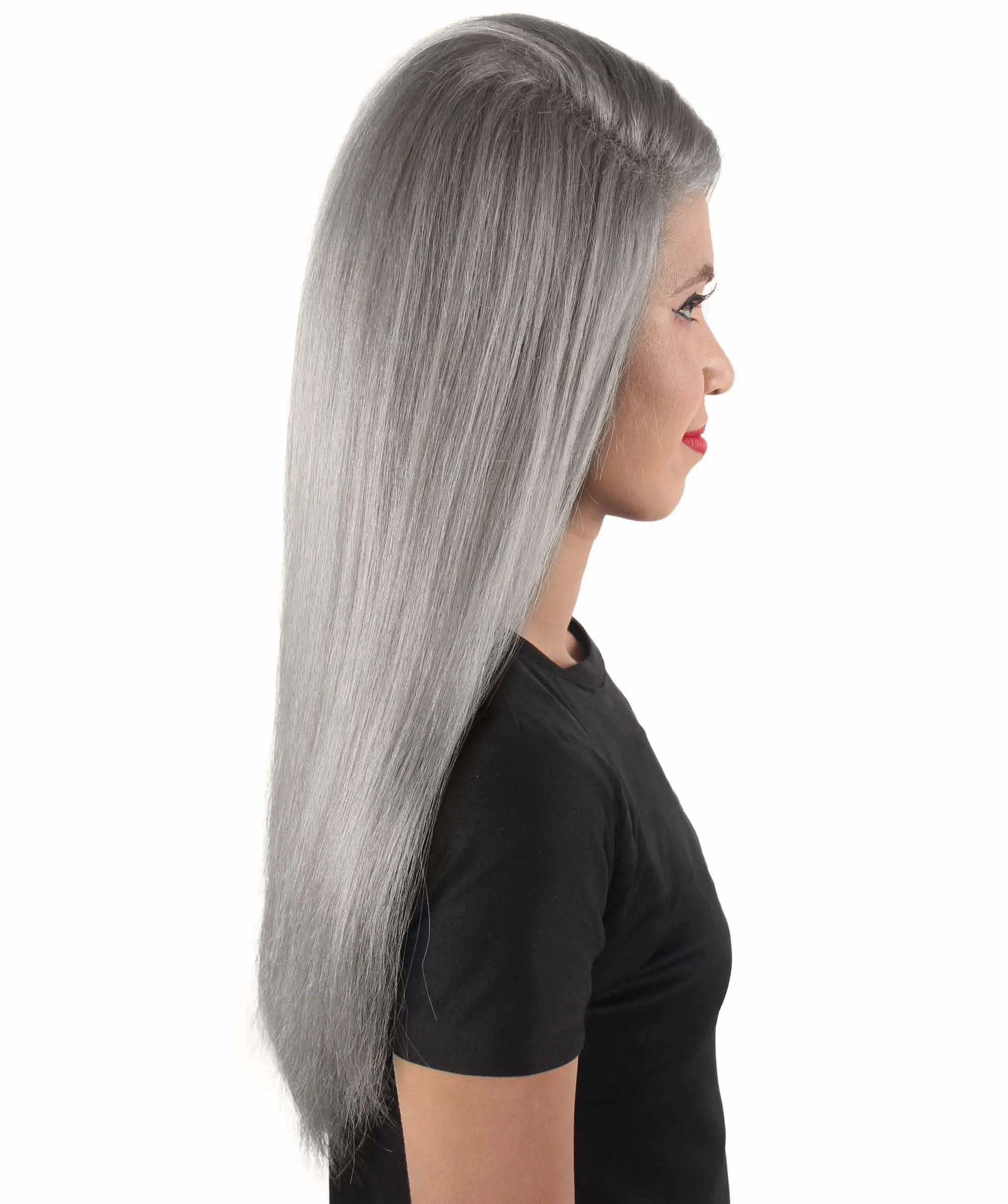 Adult Women's Long Straight Side Part  Cosplay Wig | Multiple Color Collections | Premium Breathable Capless Cap | HPO