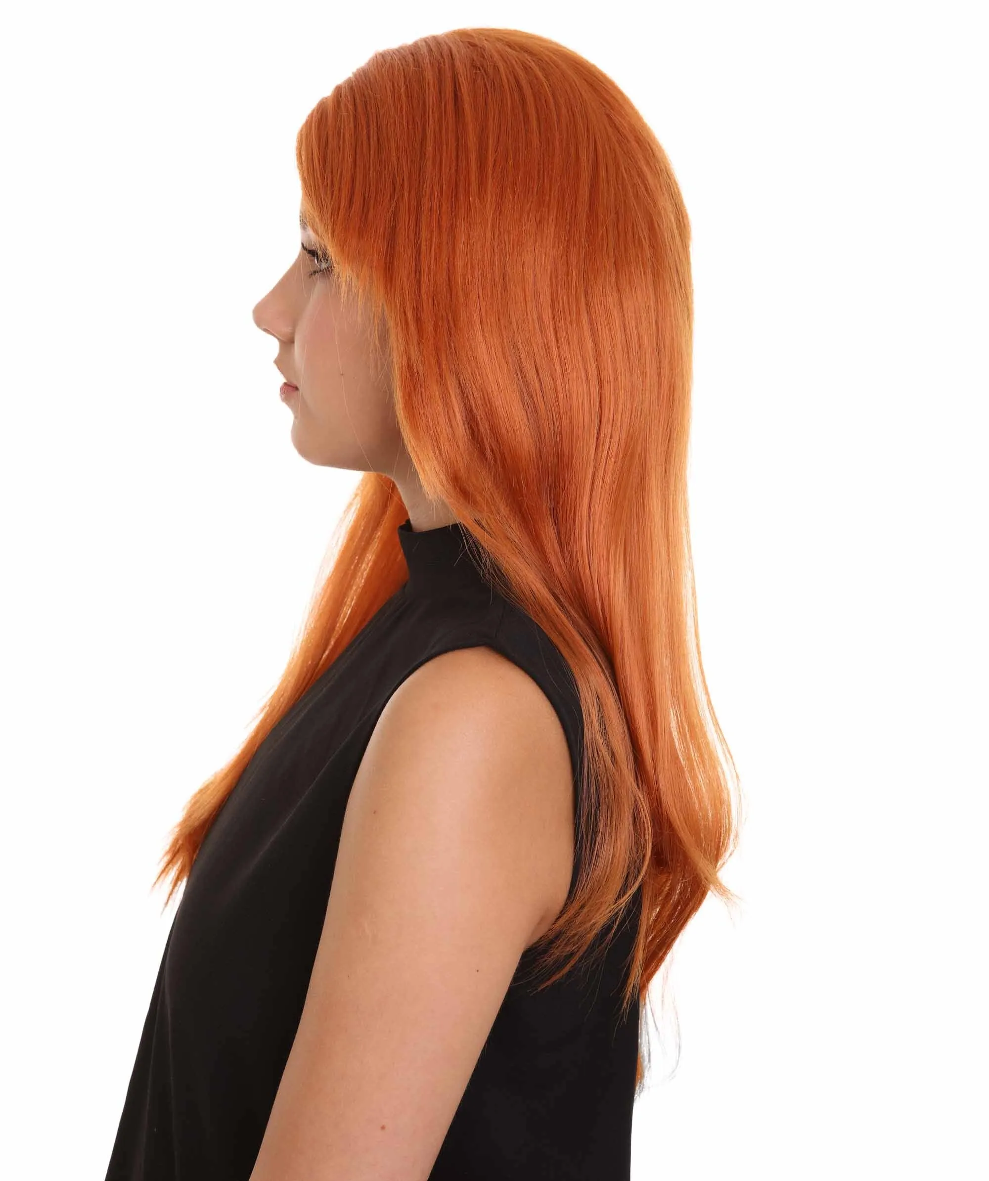 Adult Women's Long Straight Side Part  Cosplay Wig | Multiple Color Collections | Premium Breathable Capless Cap | HPO