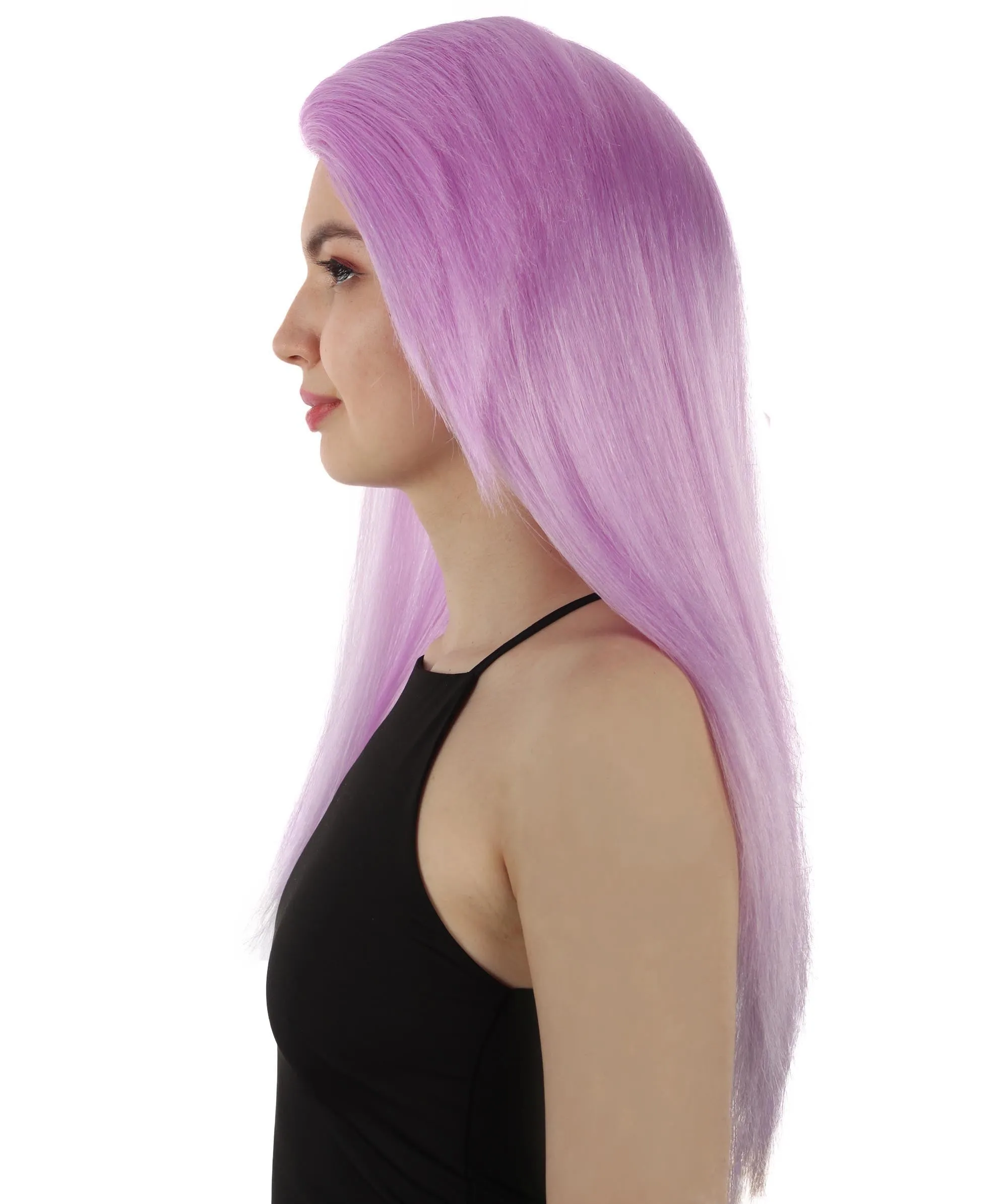 Adult Women's Long Straight Side Part  Cosplay Wig | Multiple Color Collections | Premium Breathable Capless Cap | HPO