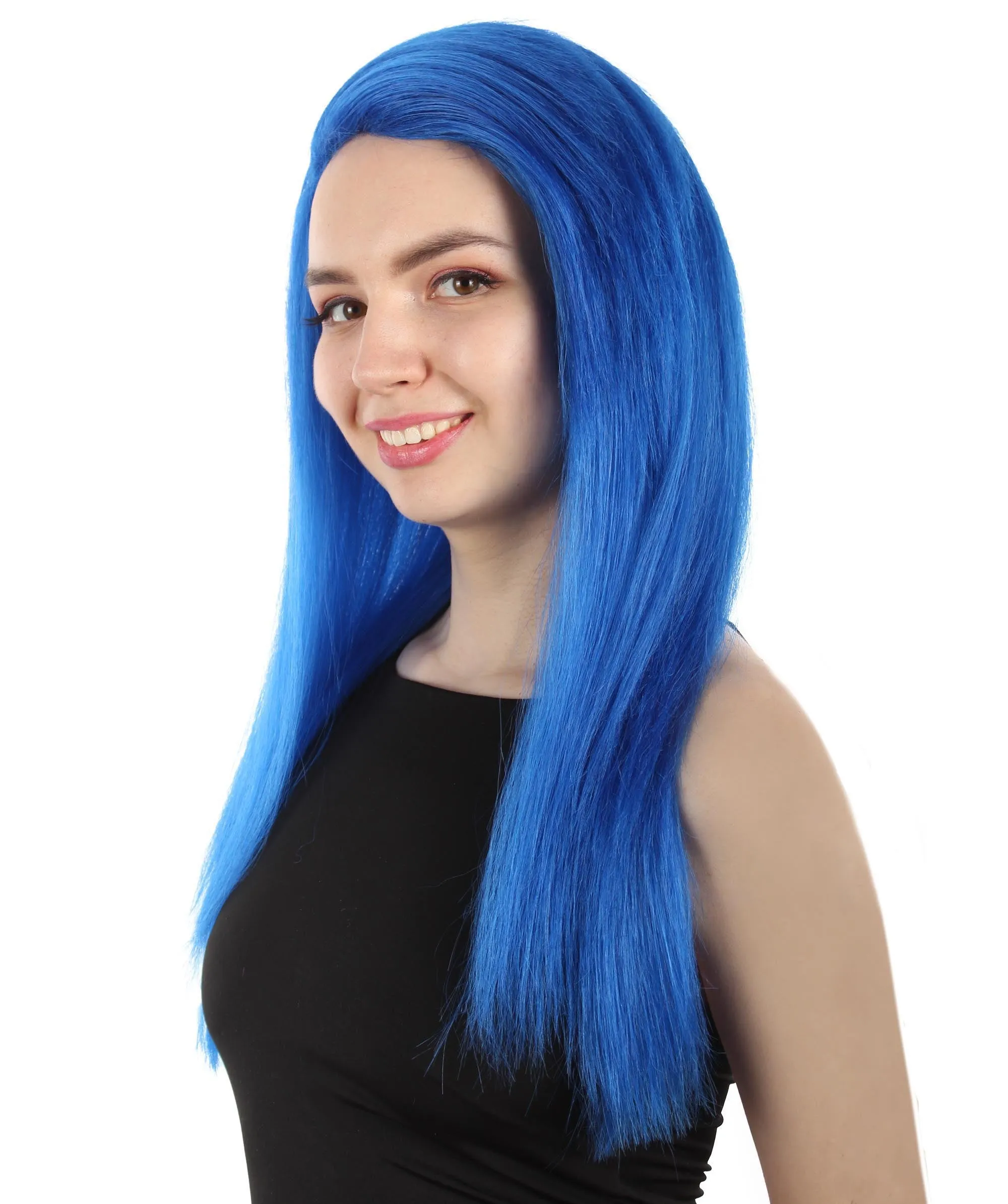 Adult Women's Long Straight Side Part  Cosplay Wig | Multiple Color Collections | Premium Breathable Capless Cap | HPO