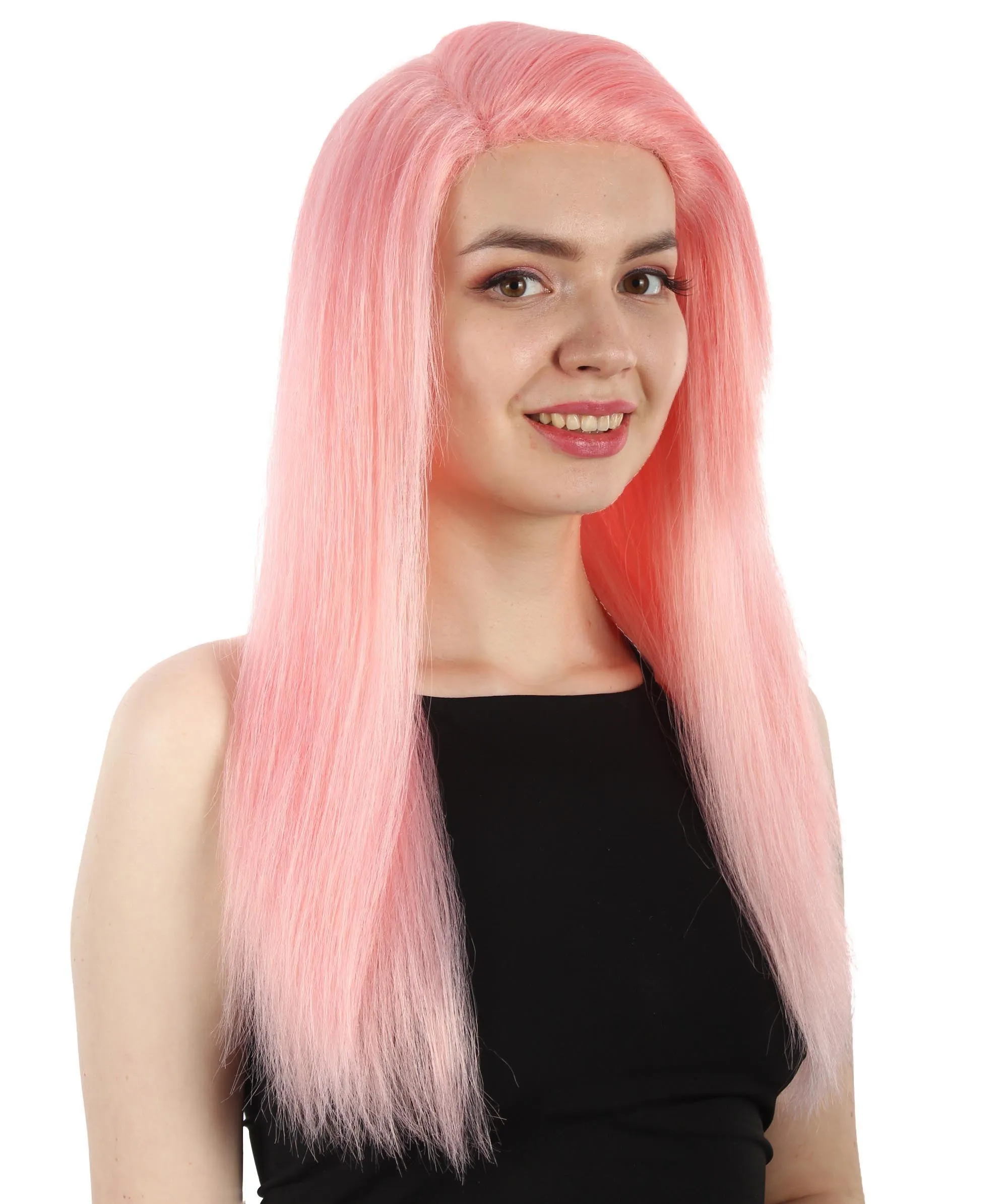 Adult Women's Long Straight Side Part  Cosplay Wig | Multiple Color Collections | Premium Breathable Capless Cap | HPO