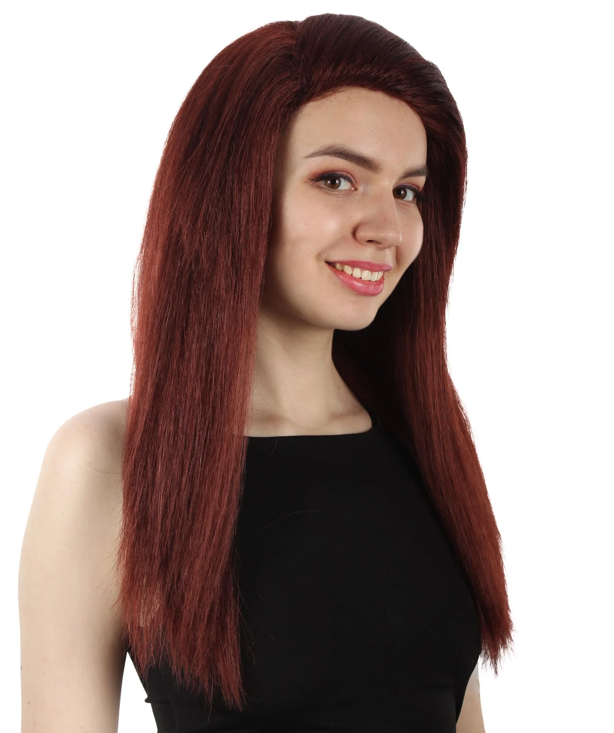 Adult Women's Long Straight Side Part  Cosplay Wig | Multiple Color Collections | Premium Breathable Capless Cap | HPO