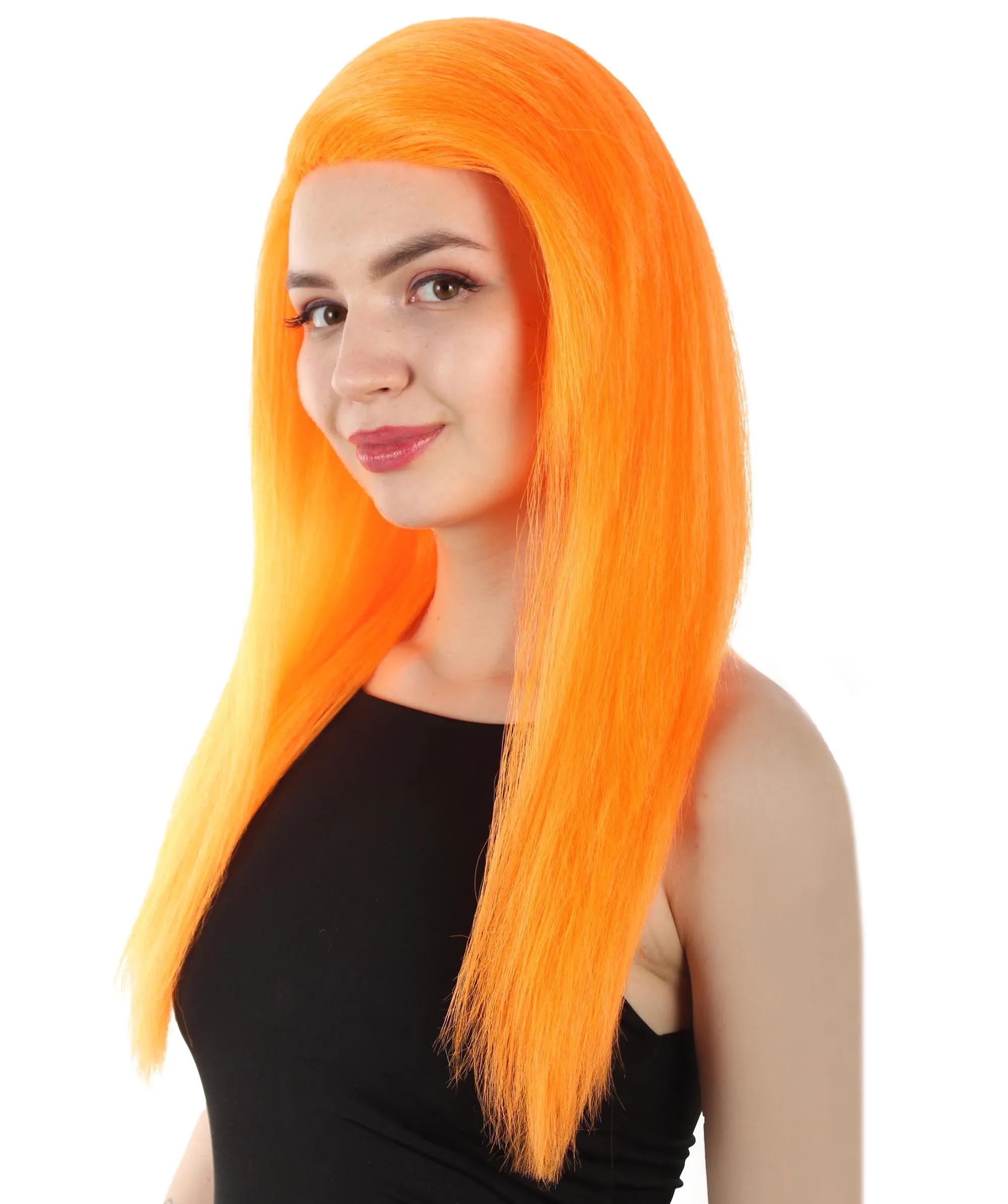 Adult Women's Long Straight Side Part  Cosplay Wig | Multiple Color Collections | Premium Breathable Capless Cap | HPO