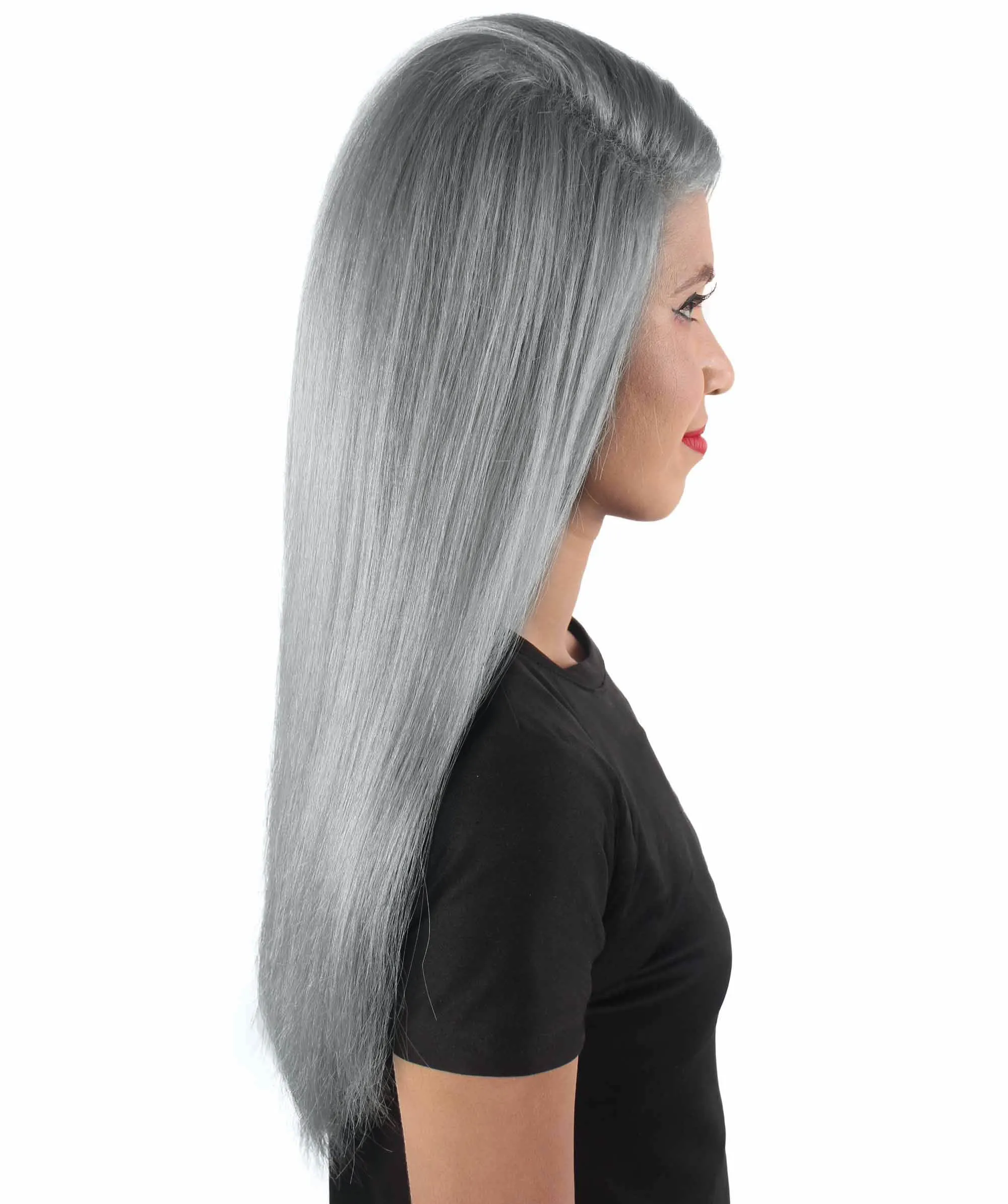 Adult Women's Long Straight Side Part  Cosplay Wig | Multiple Color Collections | Premium Breathable Capless Cap | HPO