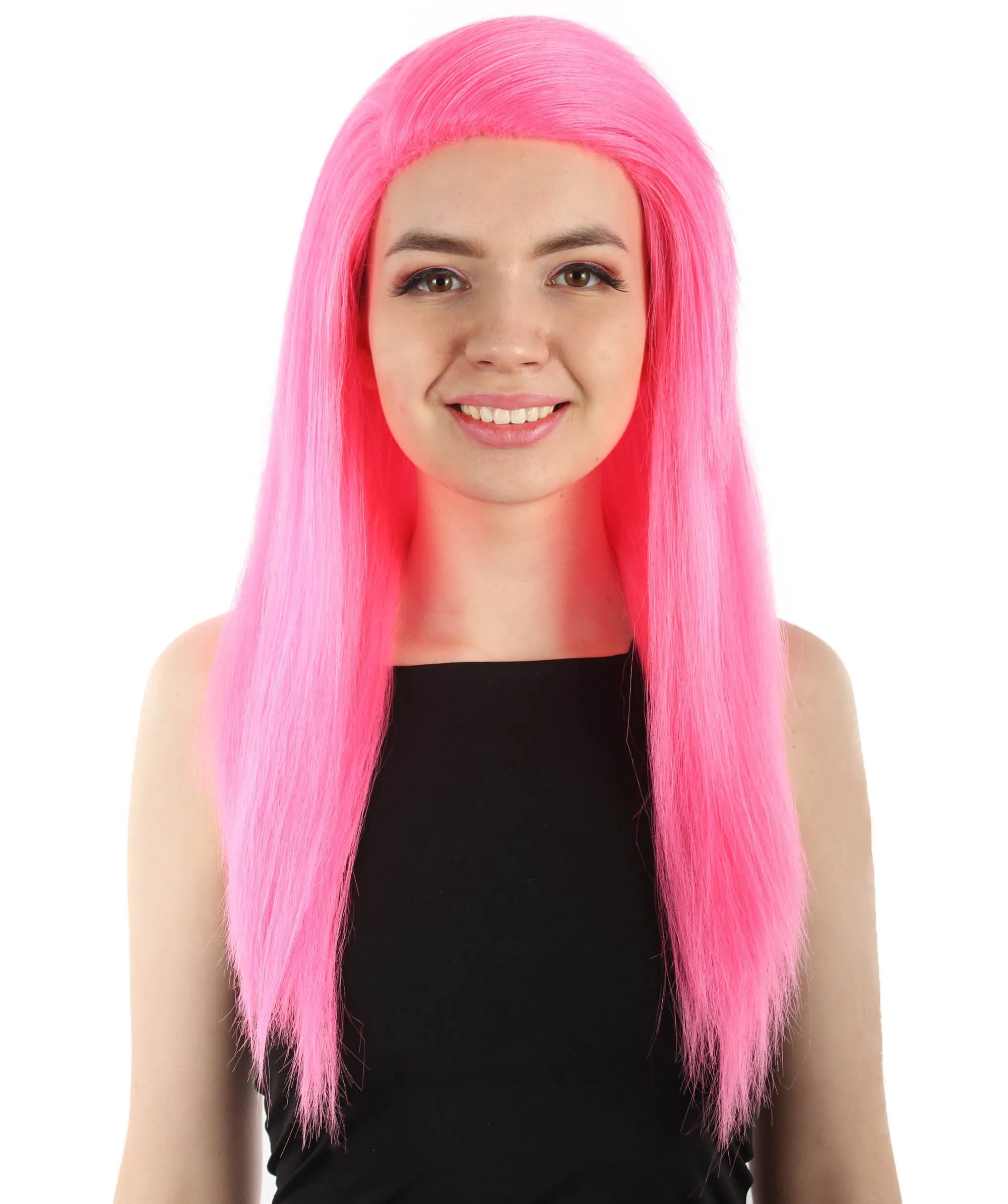 Adult Women's Long Straight Side Part  Cosplay Wig | Multiple Color Collections | Premium Breathable Capless Cap | HPO