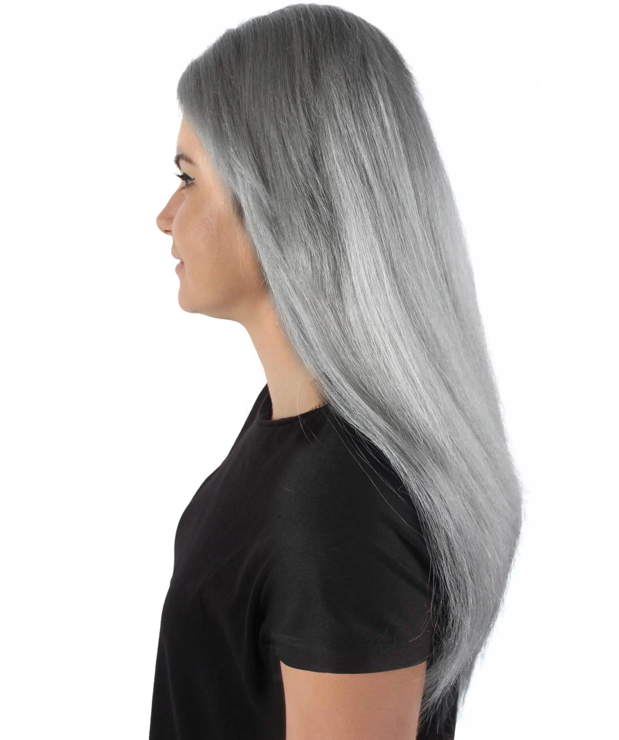 Adult Women's Long Straight Side Part  Cosplay Wig | Multiple Color Collections | Premium Breathable Capless Cap | HPO