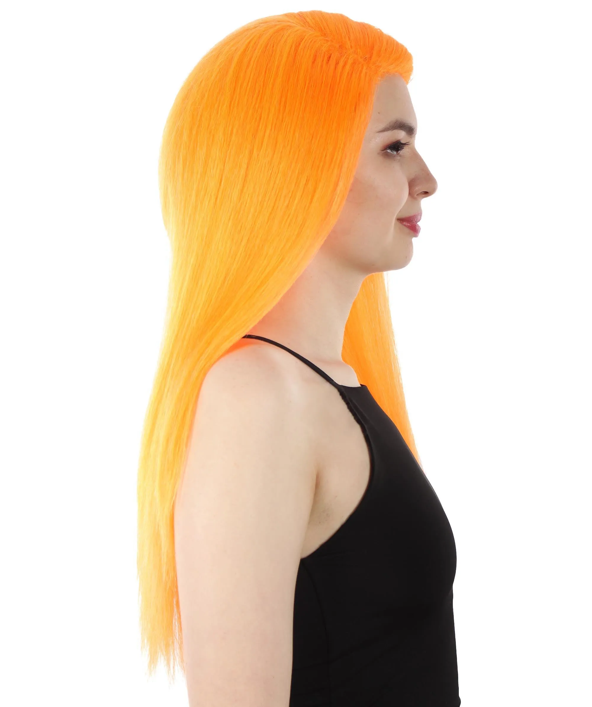 Adult Women's Long Straight Side Part  Cosplay Wig | Multiple Color Collections | Premium Breathable Capless Cap | HPO