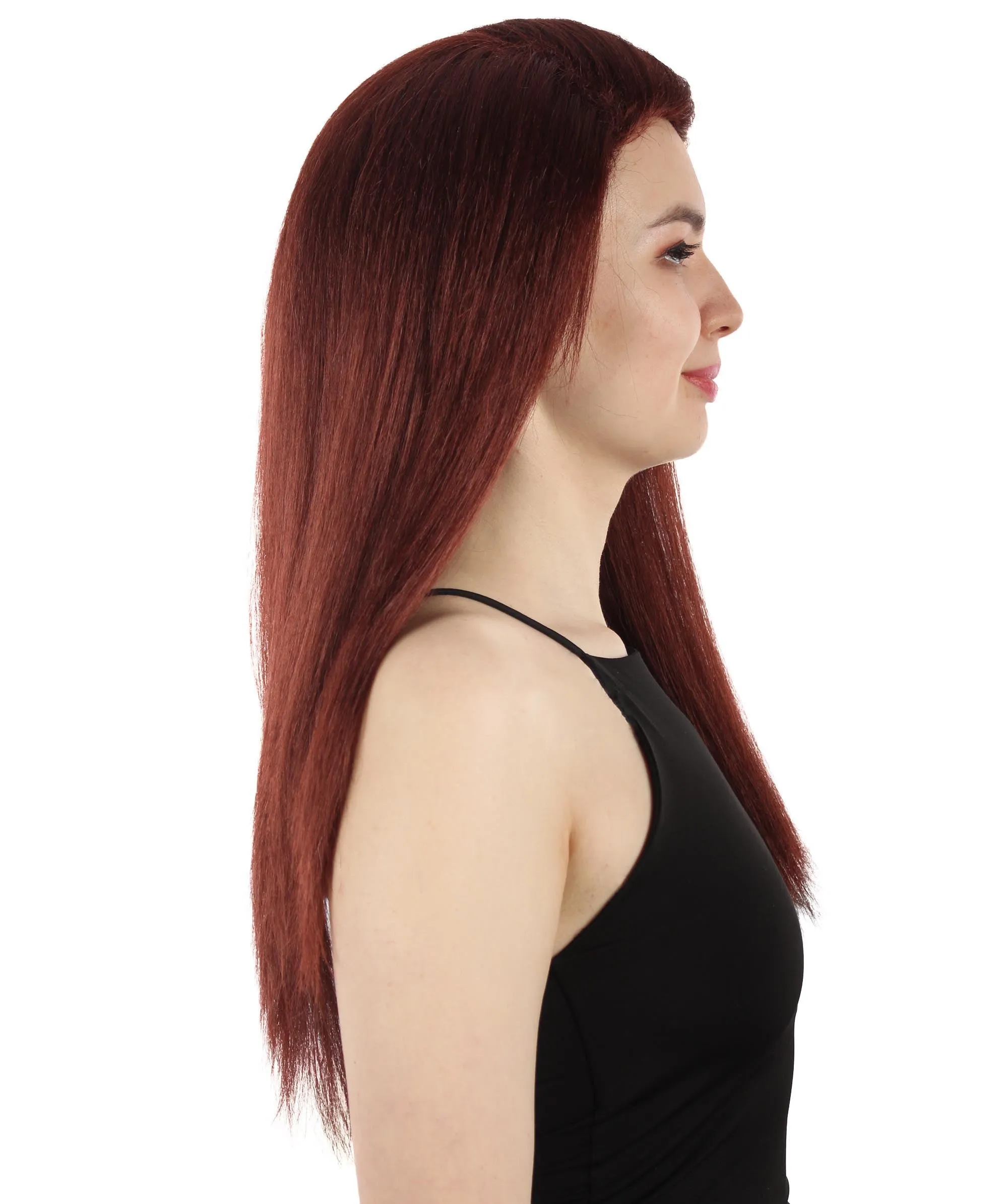 Adult Women's Long Straight Side Part  Cosplay Wig | Multiple Color Collections | Premium Breathable Capless Cap | HPO