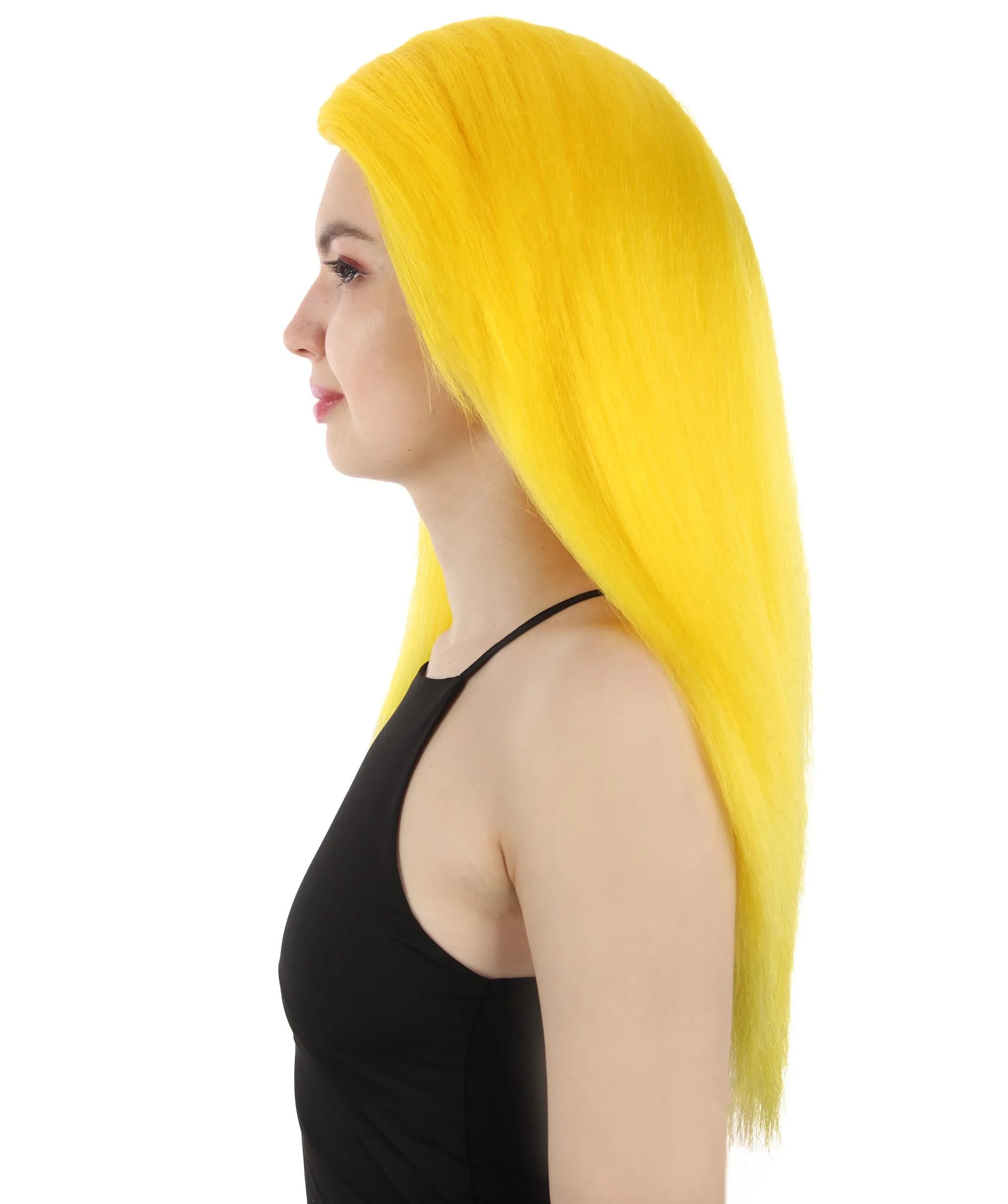 Adult Women's Long Straight Side Part  Cosplay Wig | Multiple Color Collections | Premium Breathable Capless Cap | HPO
