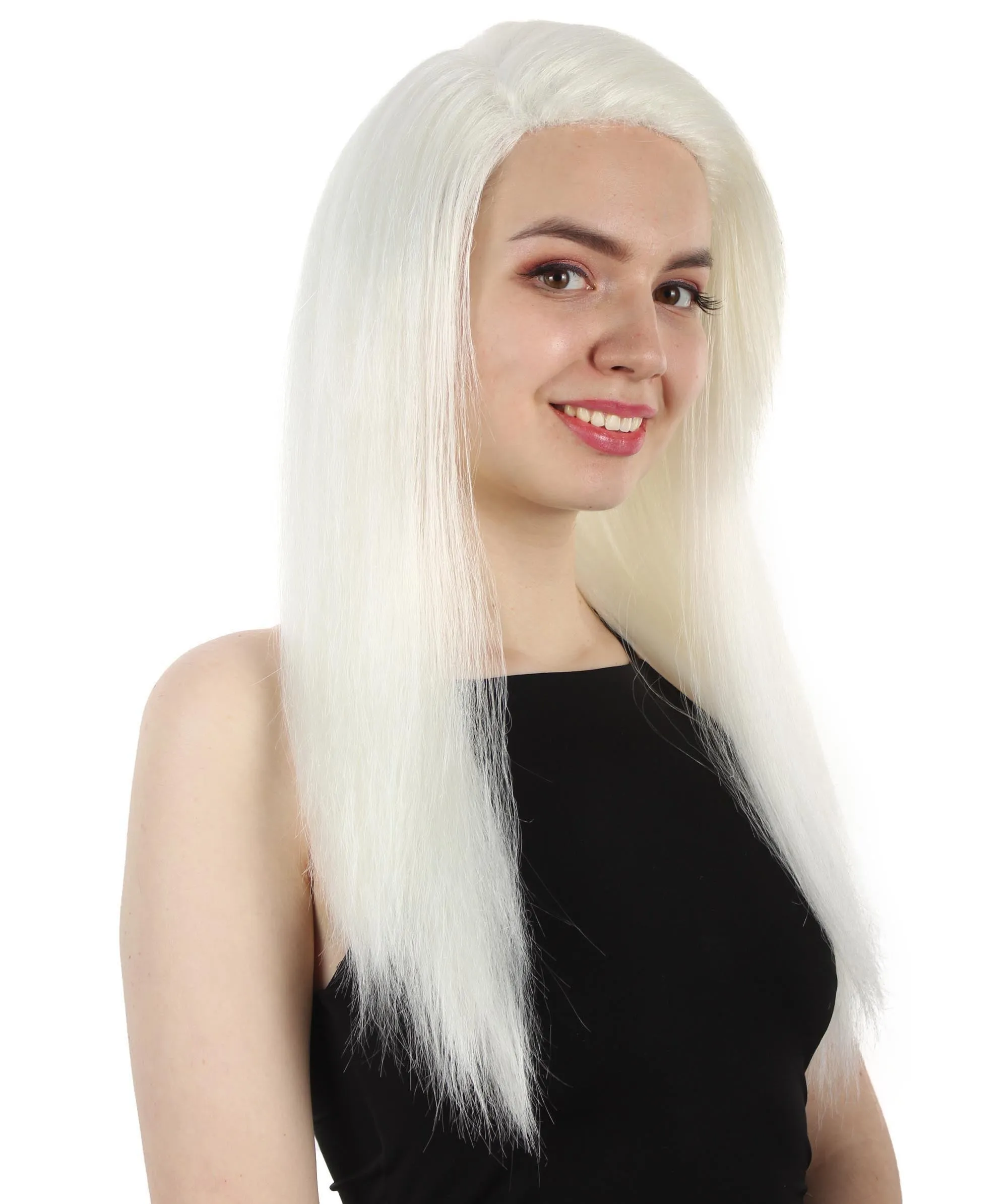 Adult Women's Long Straight Side Part  Cosplay Wig | Multiple Color Collections | Premium Breathable Capless Cap | HPO