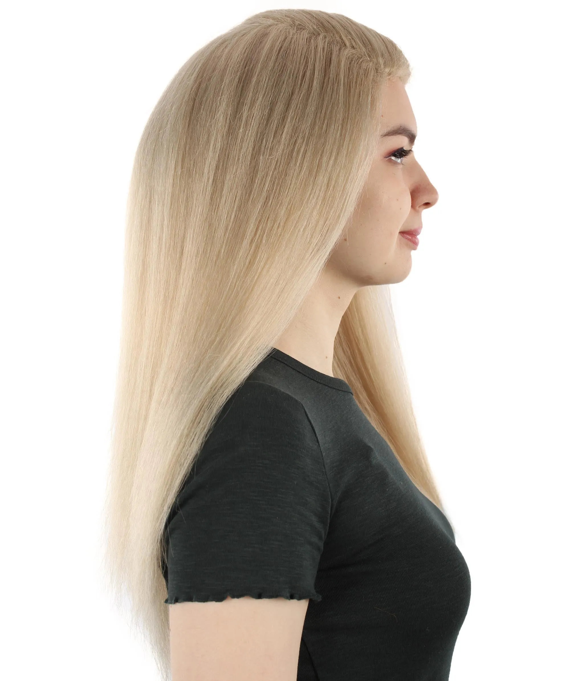Adult Women's Long Straight Side Part  Cosplay Wig | Multiple Color Collections | Premium Breathable Capless Cap | HPO