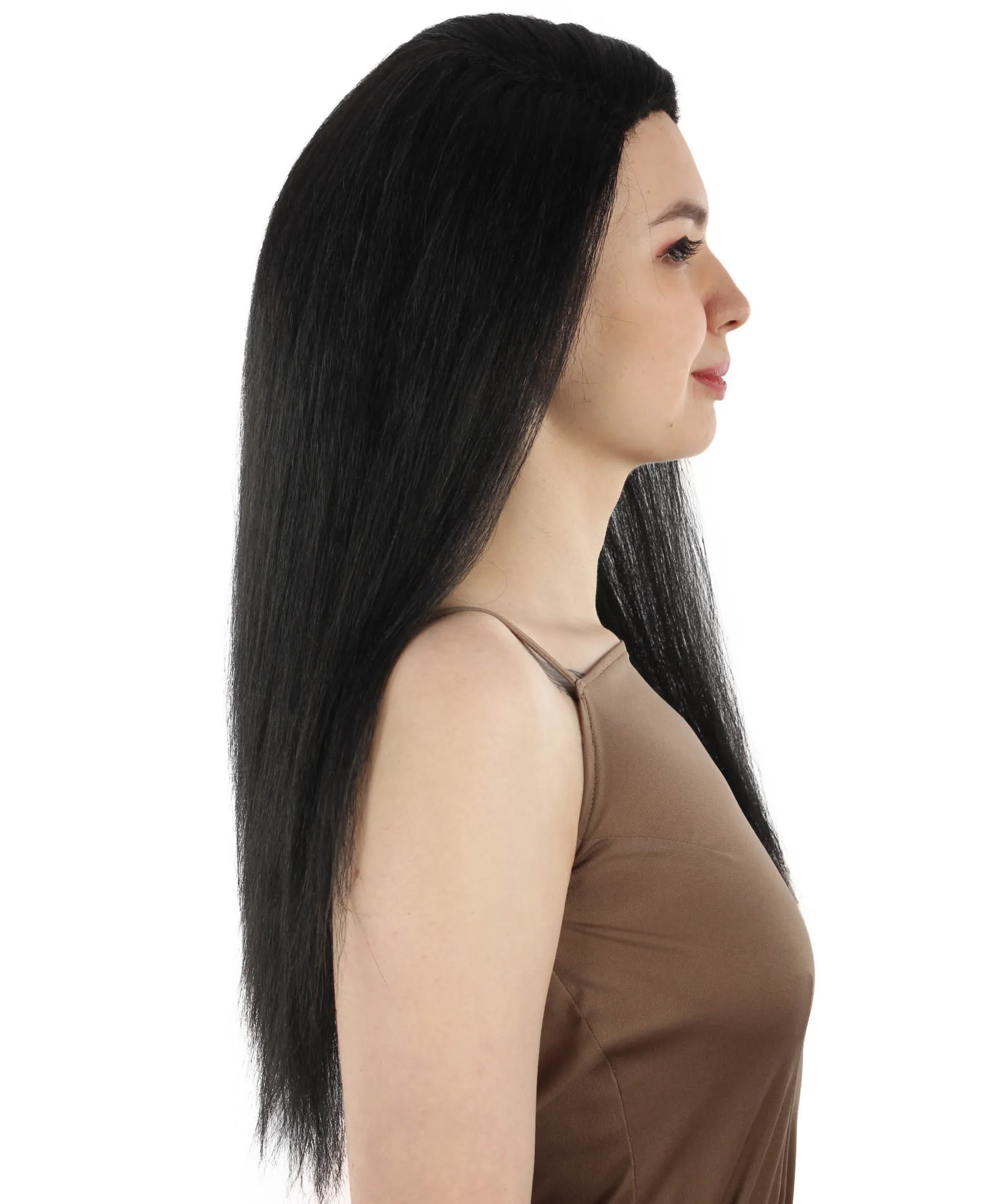Adult Women's Long Straight Side Part  Cosplay Wig | Multiple Color Collections | Premium Breathable Capless Cap | HPO