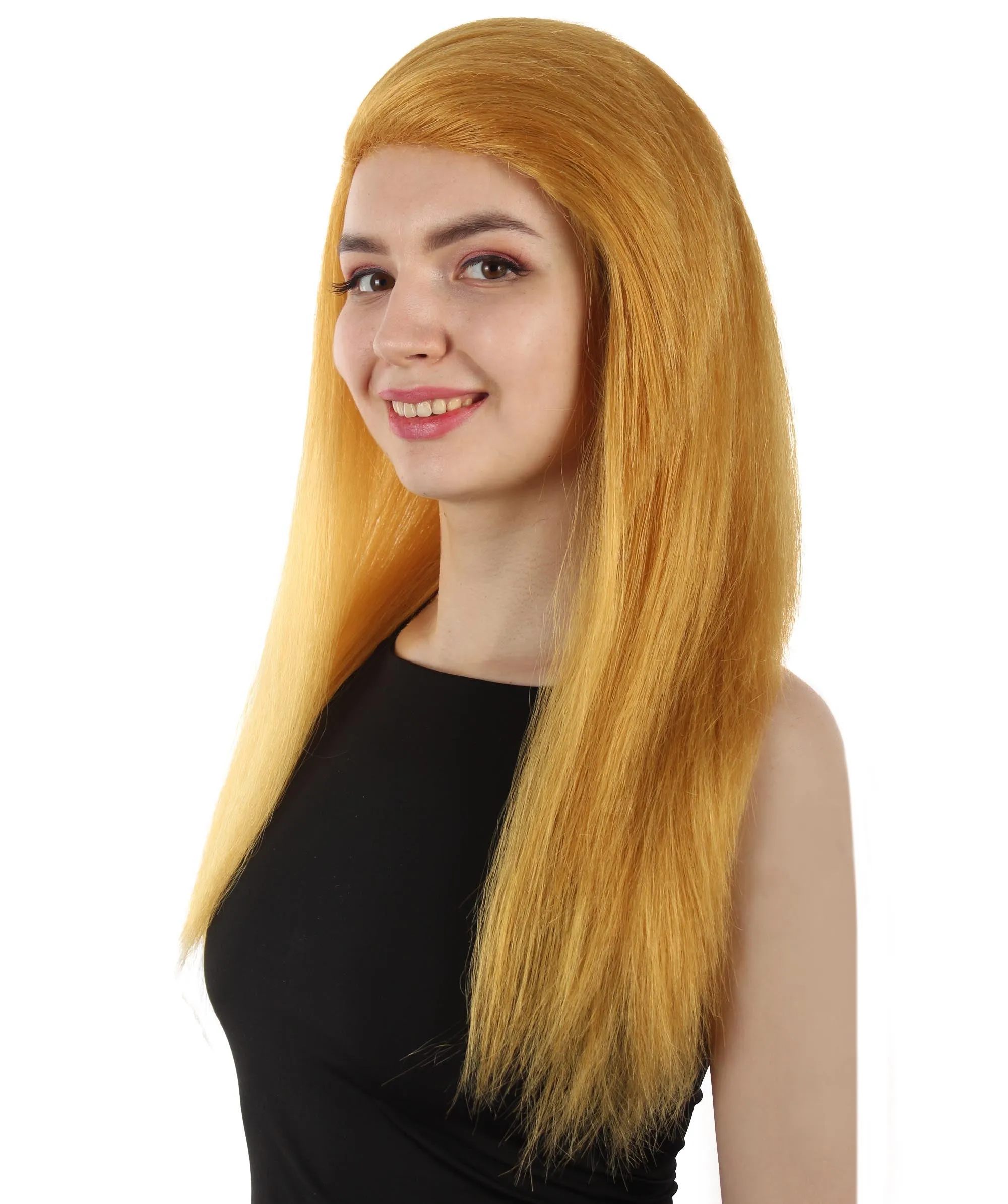 Adult Women's Long Straight Side Part  Cosplay Wig | Multiple Color Collections | Premium Breathable Capless Cap | HPO