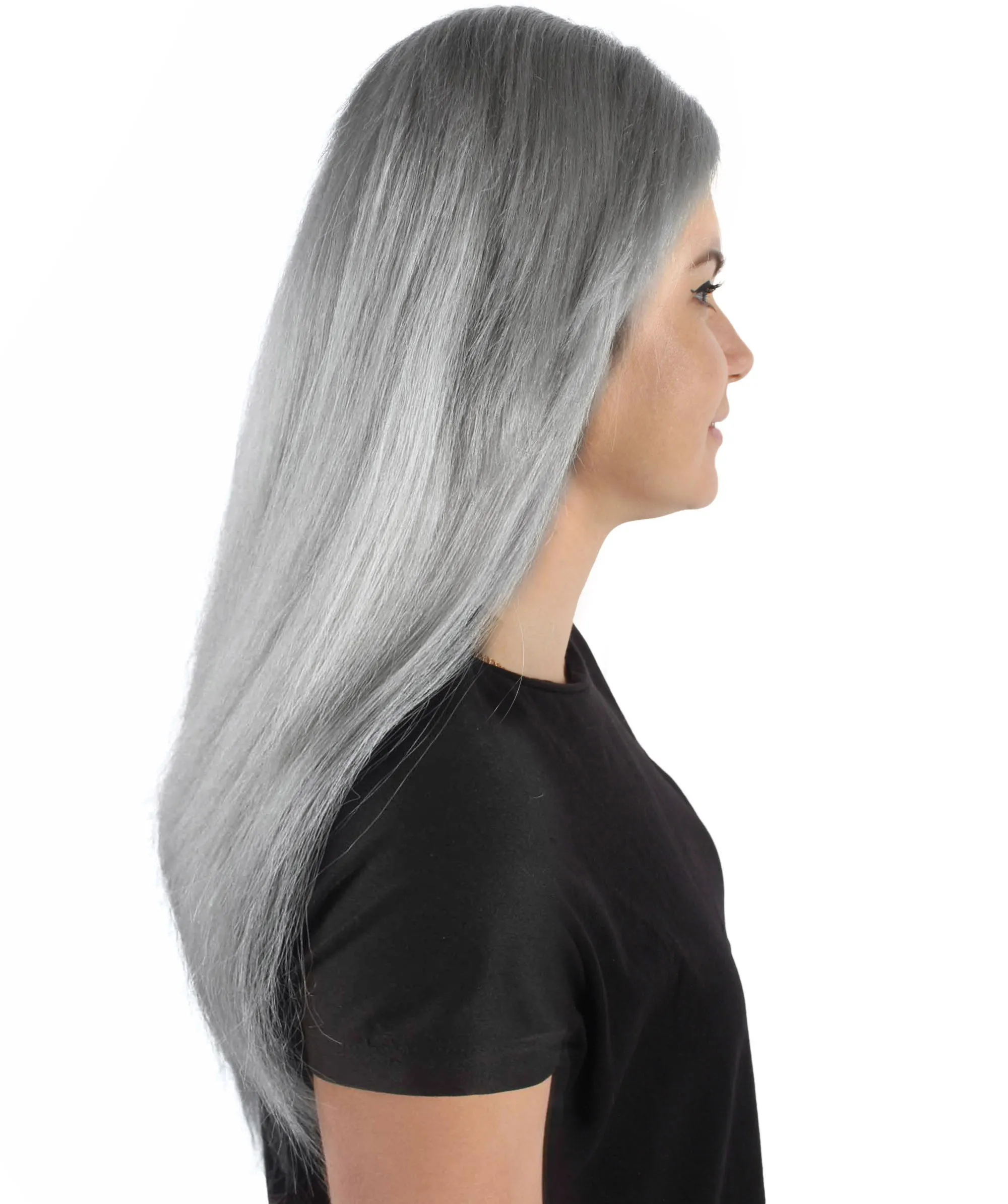 Adult Women's Long Straight Side Part  Cosplay Wig | Multiple Color Collections | Premium Breathable Capless Cap | HPO