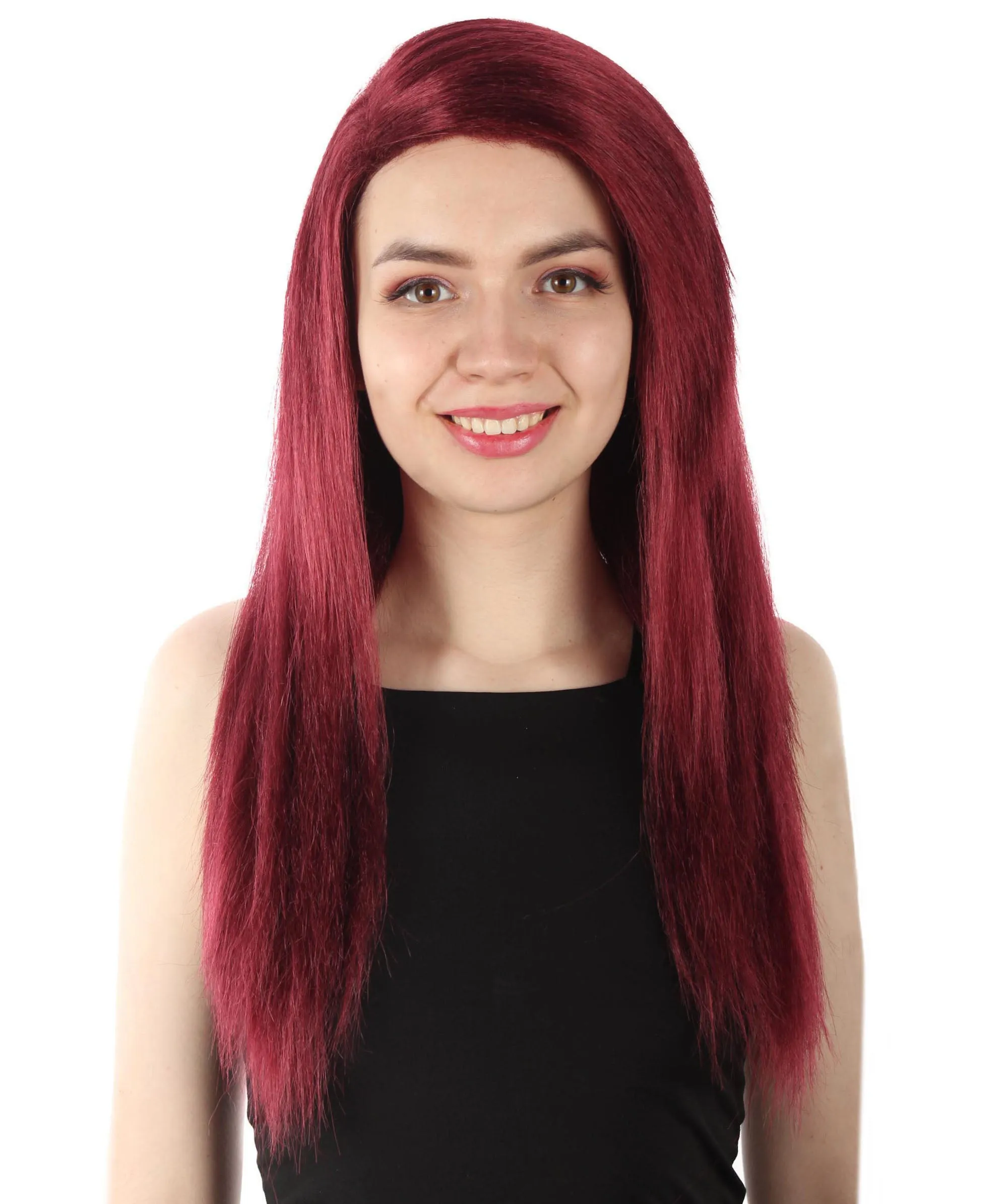 Adult Women's Long Straight Side Part  Cosplay Wig | Multiple Color Collections | Premium Breathable Capless Cap | HPO