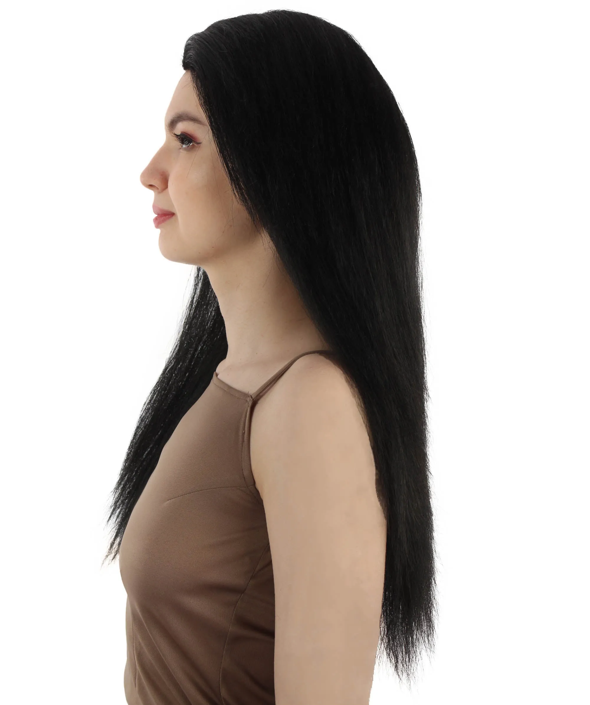 Adult Women's Long Straight Side Part  Cosplay Wig | Multiple Color Collections | Premium Breathable Capless Cap | HPO