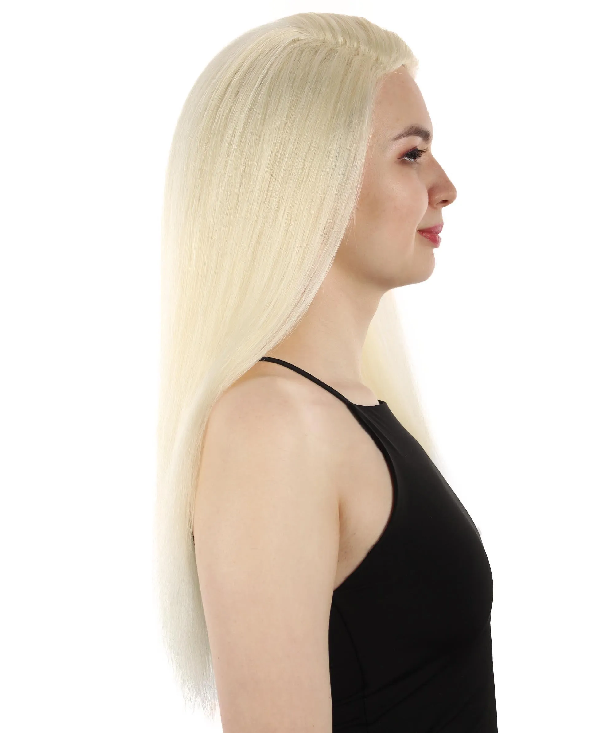 Adult Women's Long Straight Side Part  Cosplay Wig | Multiple Color Collections | Premium Breathable Capless Cap | HPO