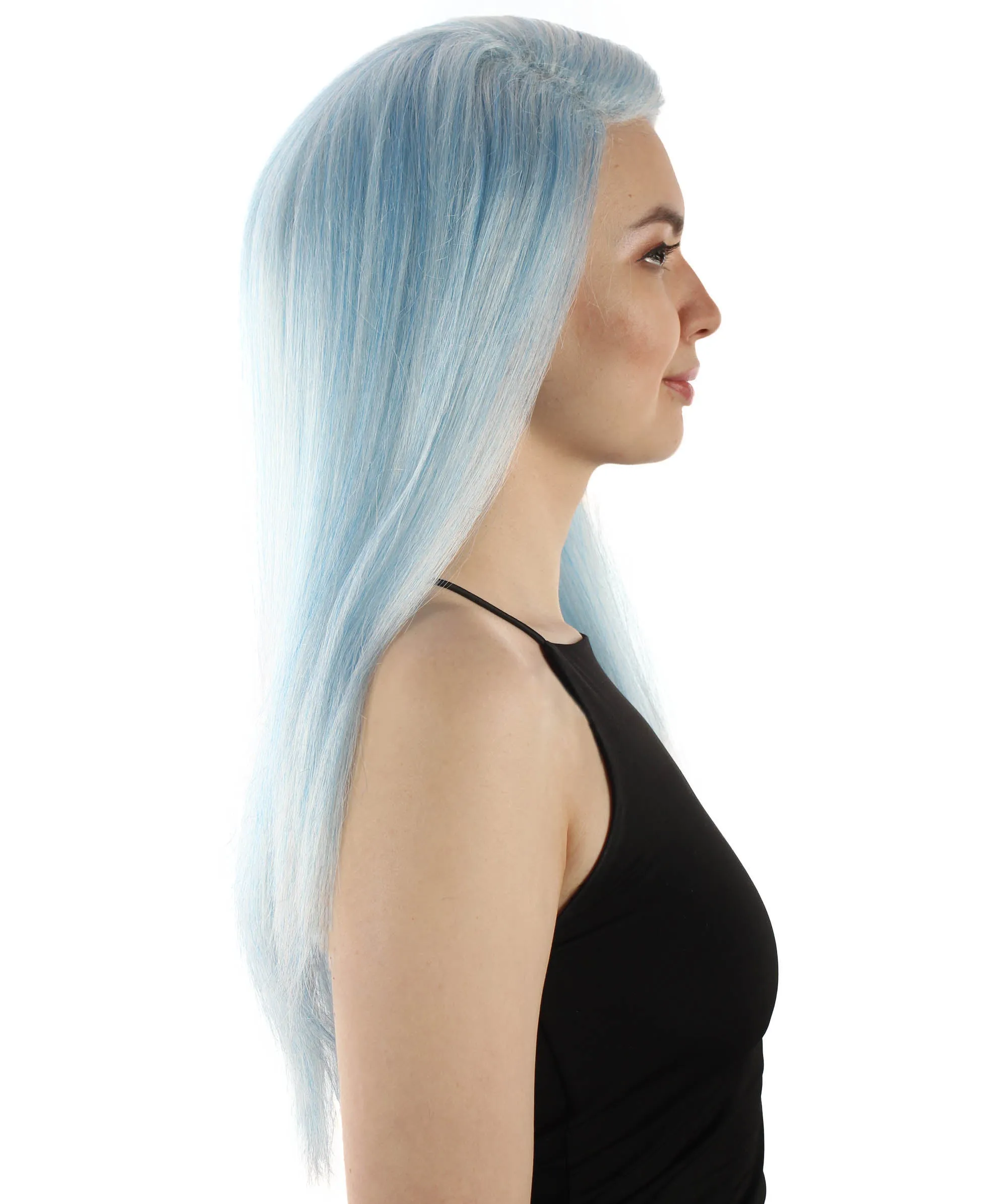 Adult Women's Long Straight Side Part  Cosplay Wig | Multiple Color Collections | Premium Breathable Capless Cap | HPO