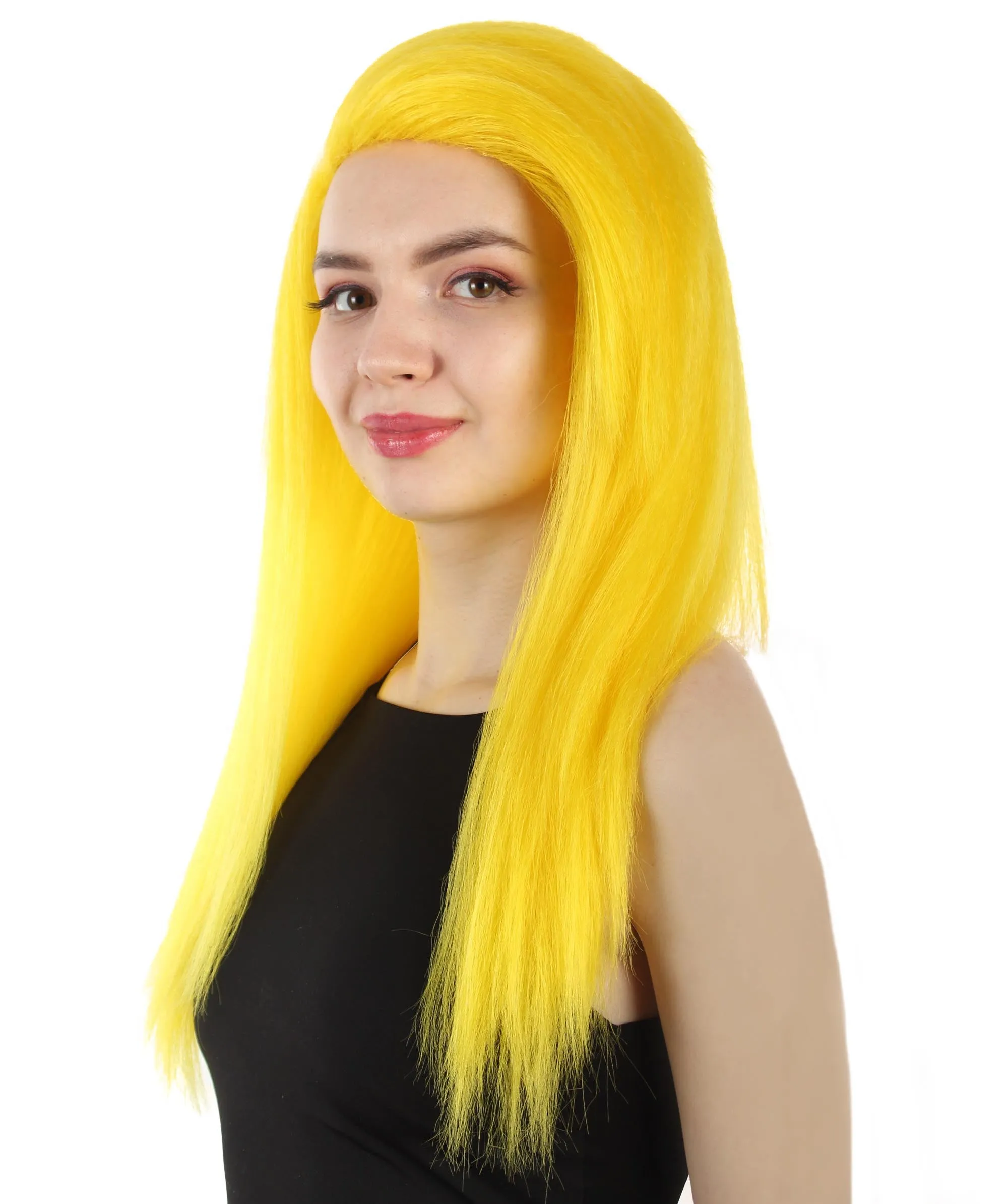 Adult Women's Long Straight Side Part  Cosplay Wig | Multiple Color Collections | Premium Breathable Capless Cap | HPO