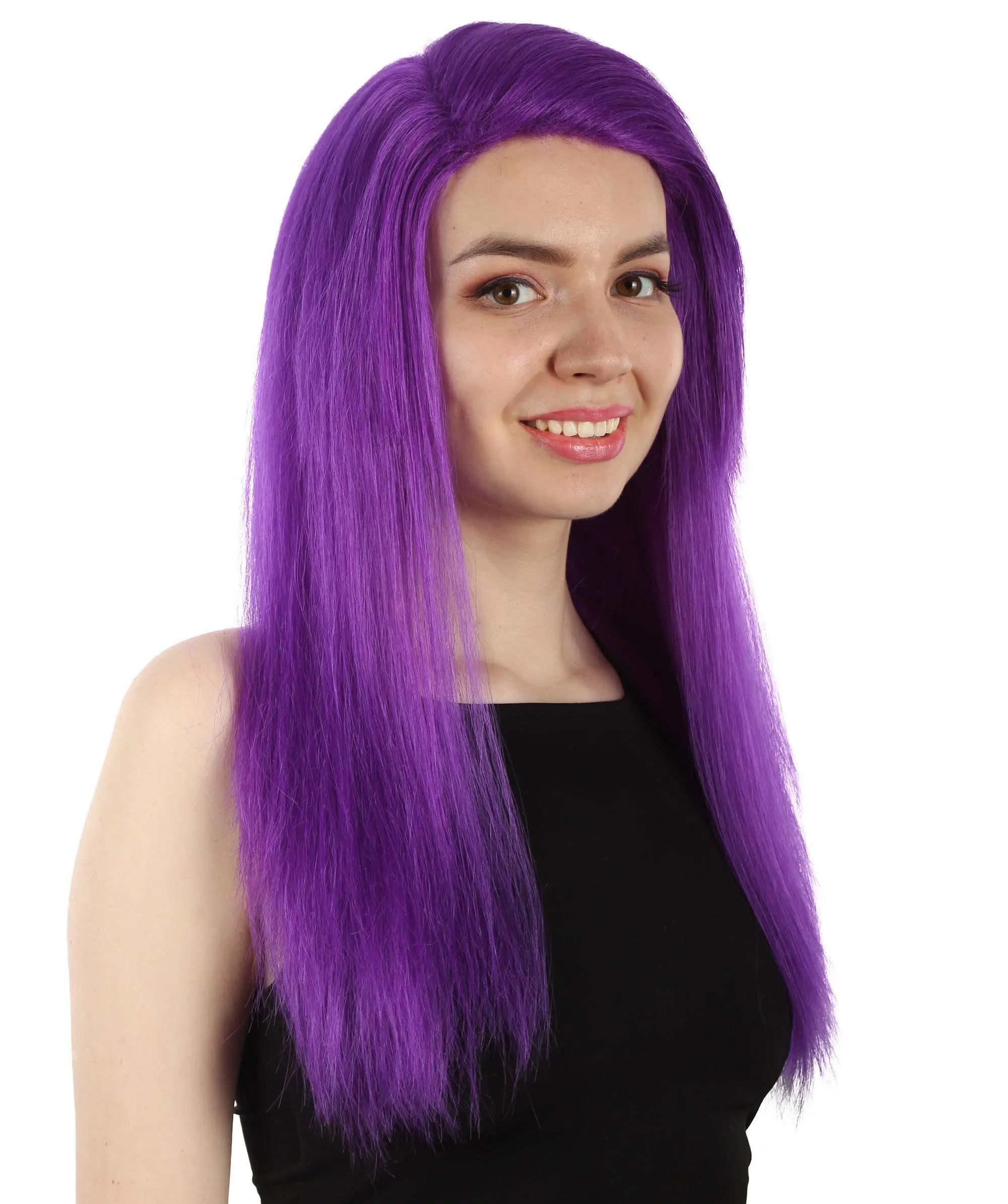 Adult Women's Long Straight Side Part  Cosplay Wig | Multiple Color Collections | Premium Breathable Capless Cap | HPO