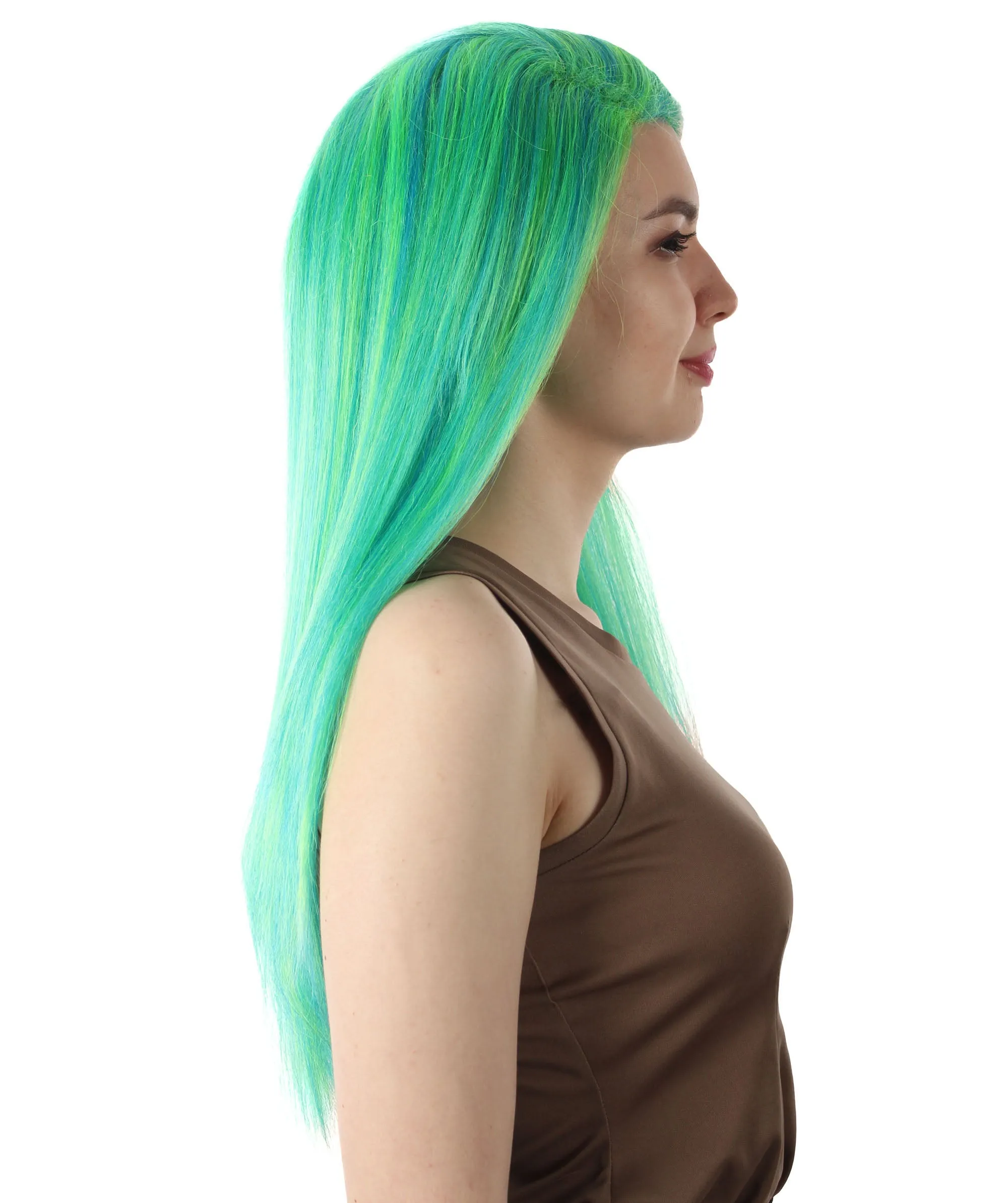 Adult Women's Long Straight Side Part  Cosplay Wig | Multiple Color Collections | Premium Breathable Capless Cap | HPO
