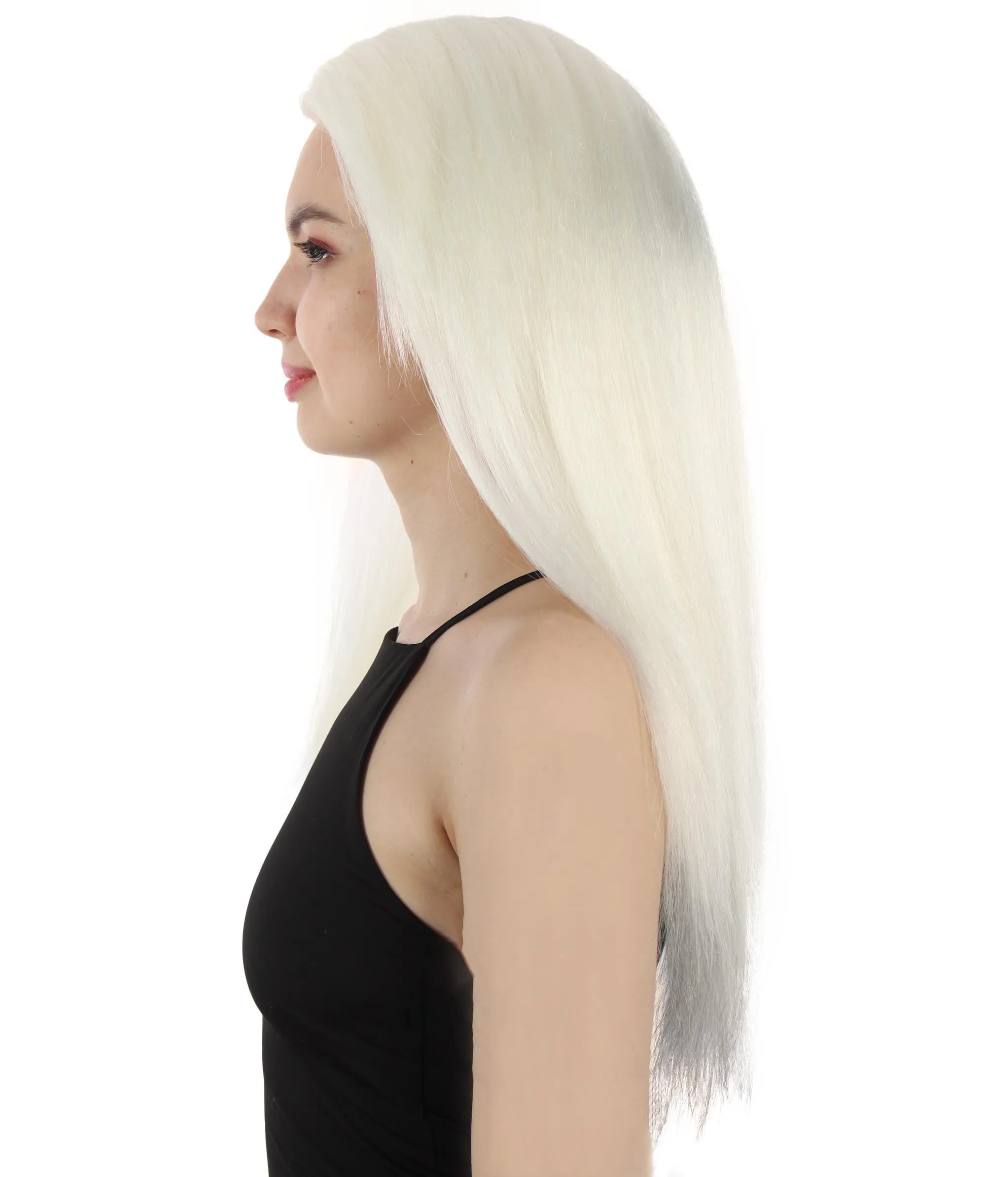 Adult Women's Long Straight Side Part  Cosplay Wig | Multiple Color Collections | Premium Breathable Capless Cap | HPO